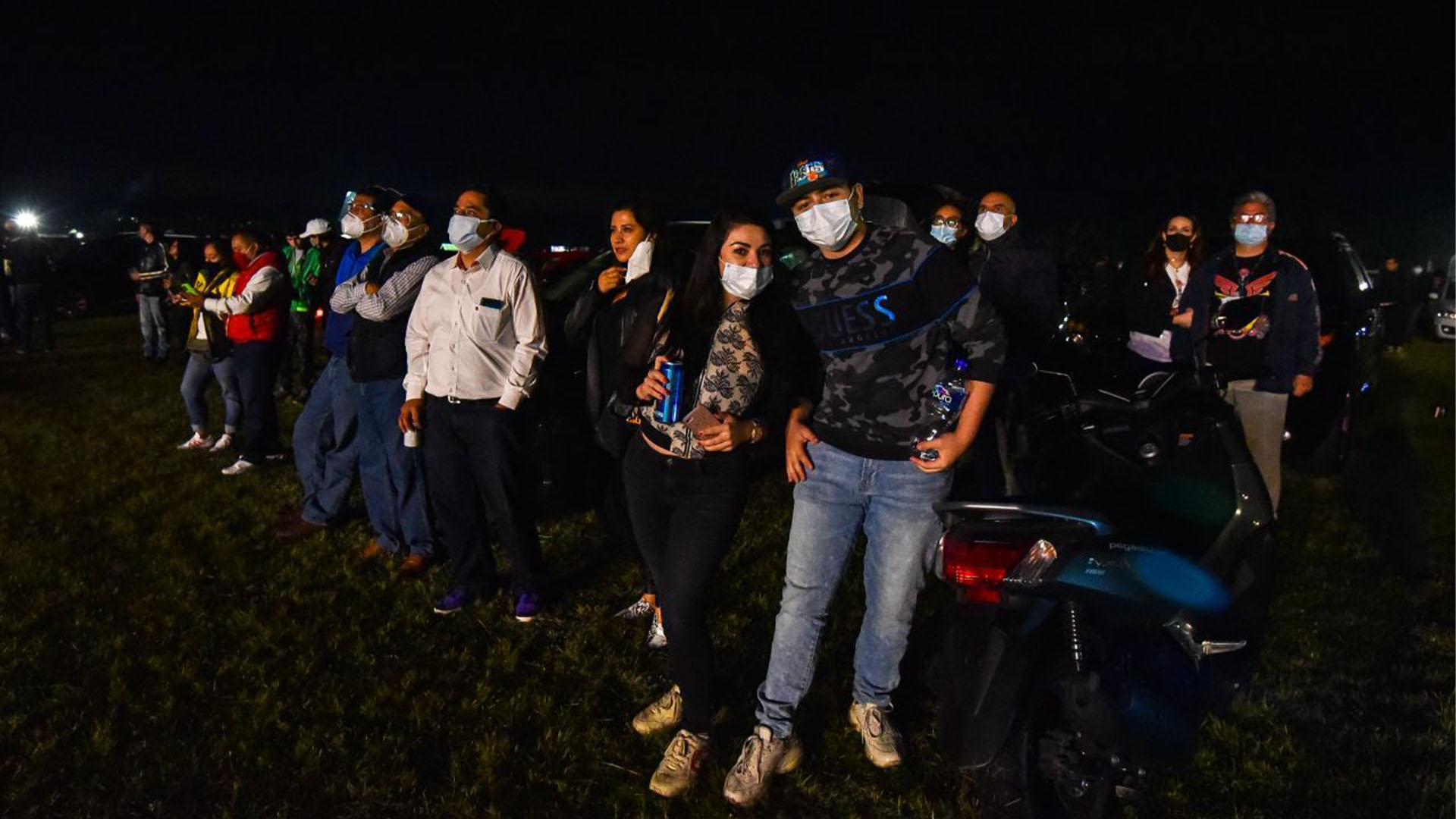 El uso de cubrebocas en estos eventos es obligatorio para los asistentes (Foto: Cuartoscuro)