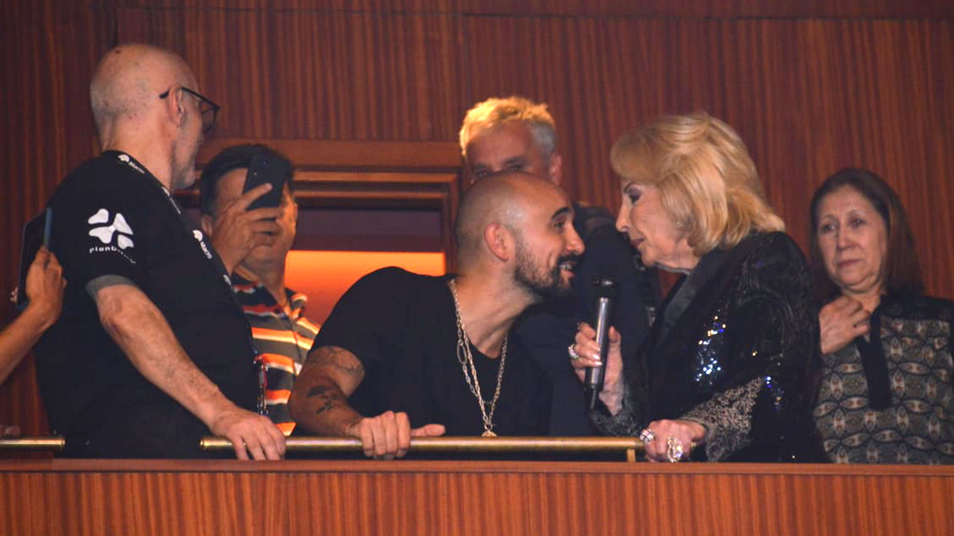 Mirtha Legrand con Abel Pintos (Eduardo Aguada)