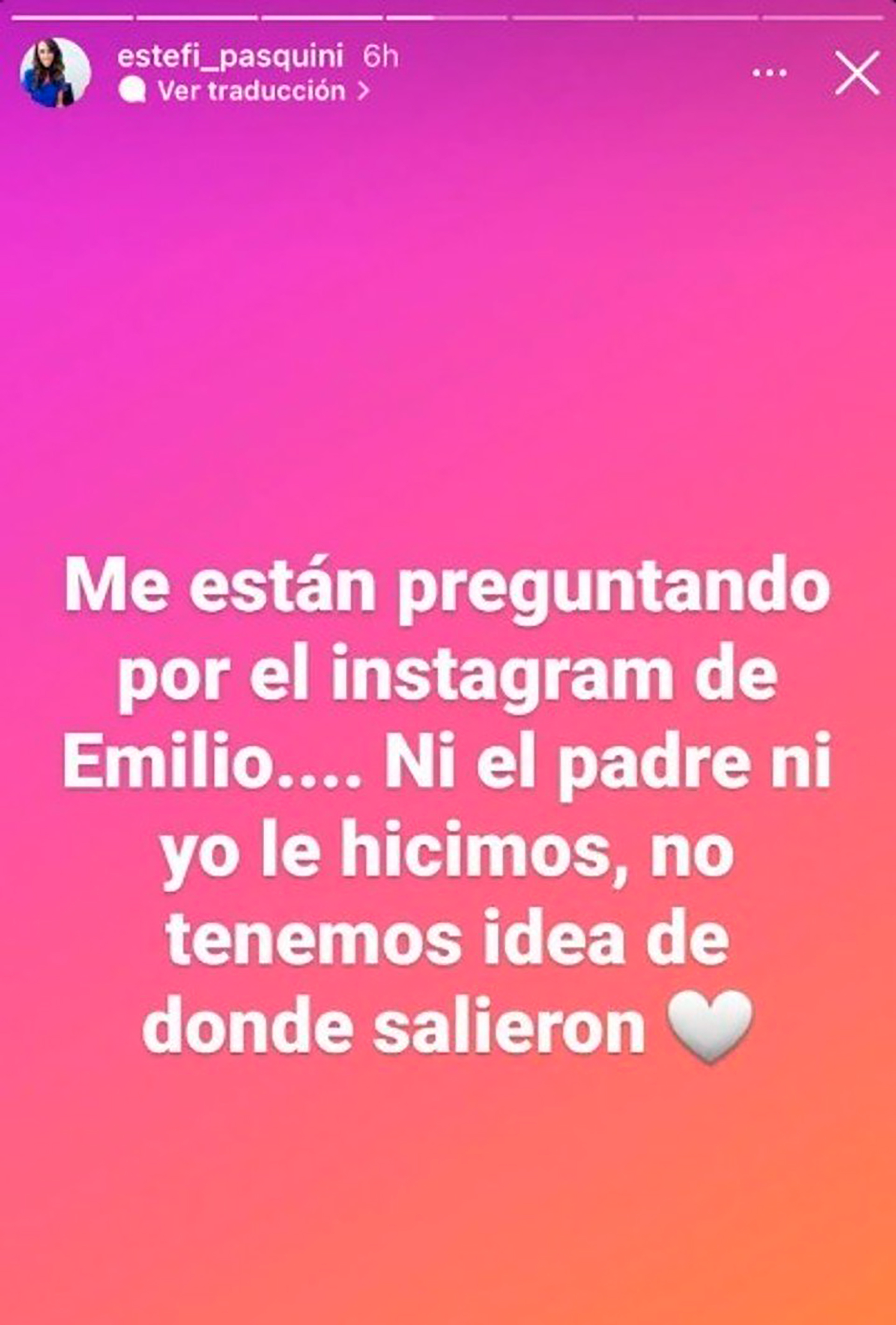 Alberto Cormillot Y Estefanía Pasquini Denunciaron Cuentas Falsas De Su Hijo En Las Redes 0387