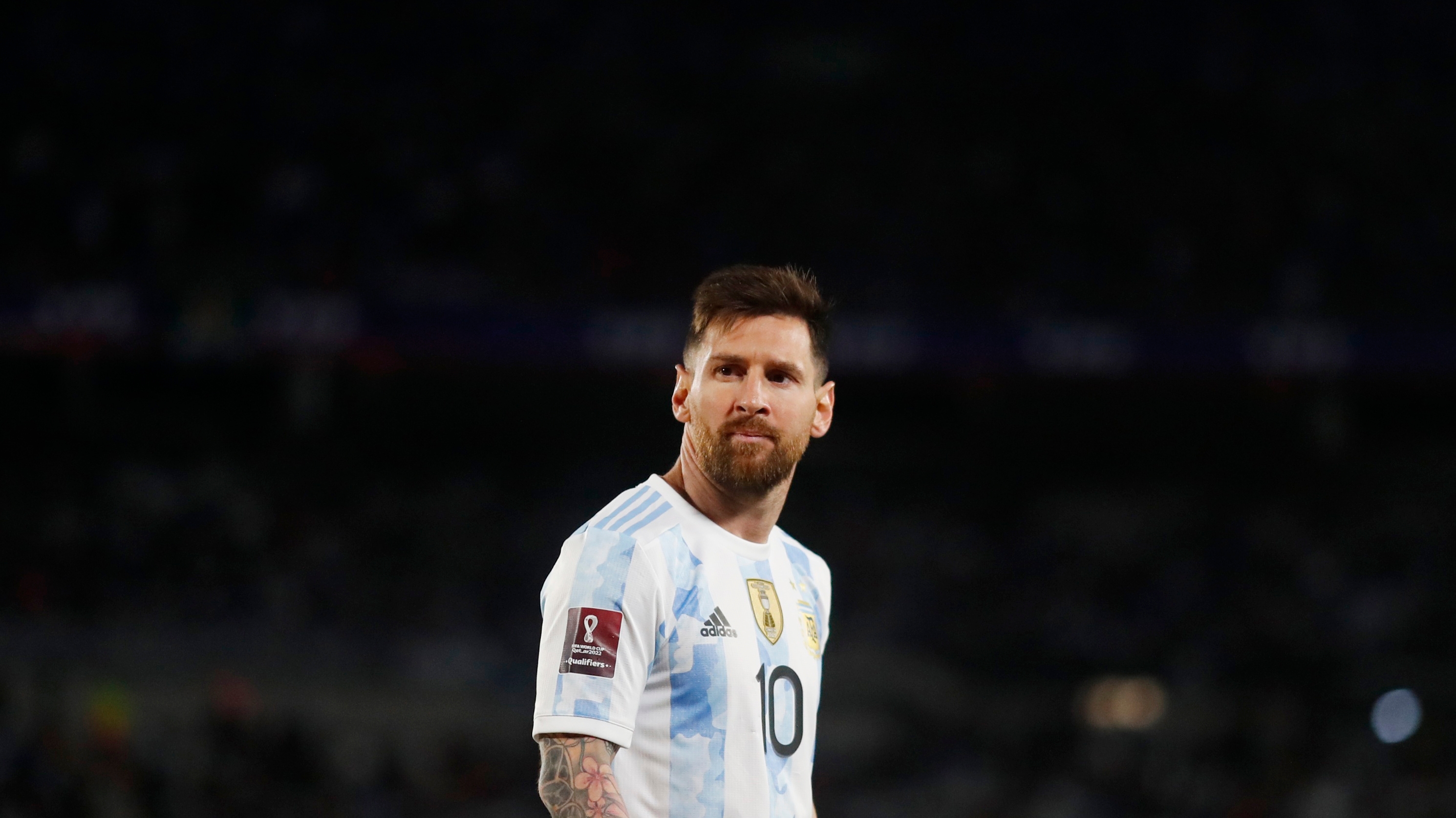 Messi jugó un gran partido ante Uruguay (REUTERS/Agustin Marcarian)