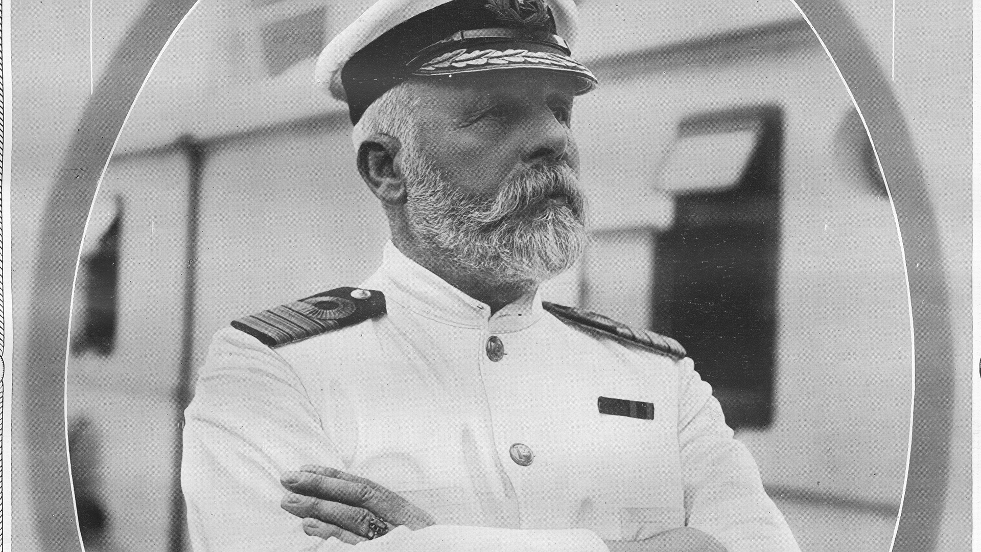 El capitán Smith se jubilaría después de este viaje. Tenía 62 años y más de tres décadas de servicio (Photo by Universal Images Group/Getty Images)