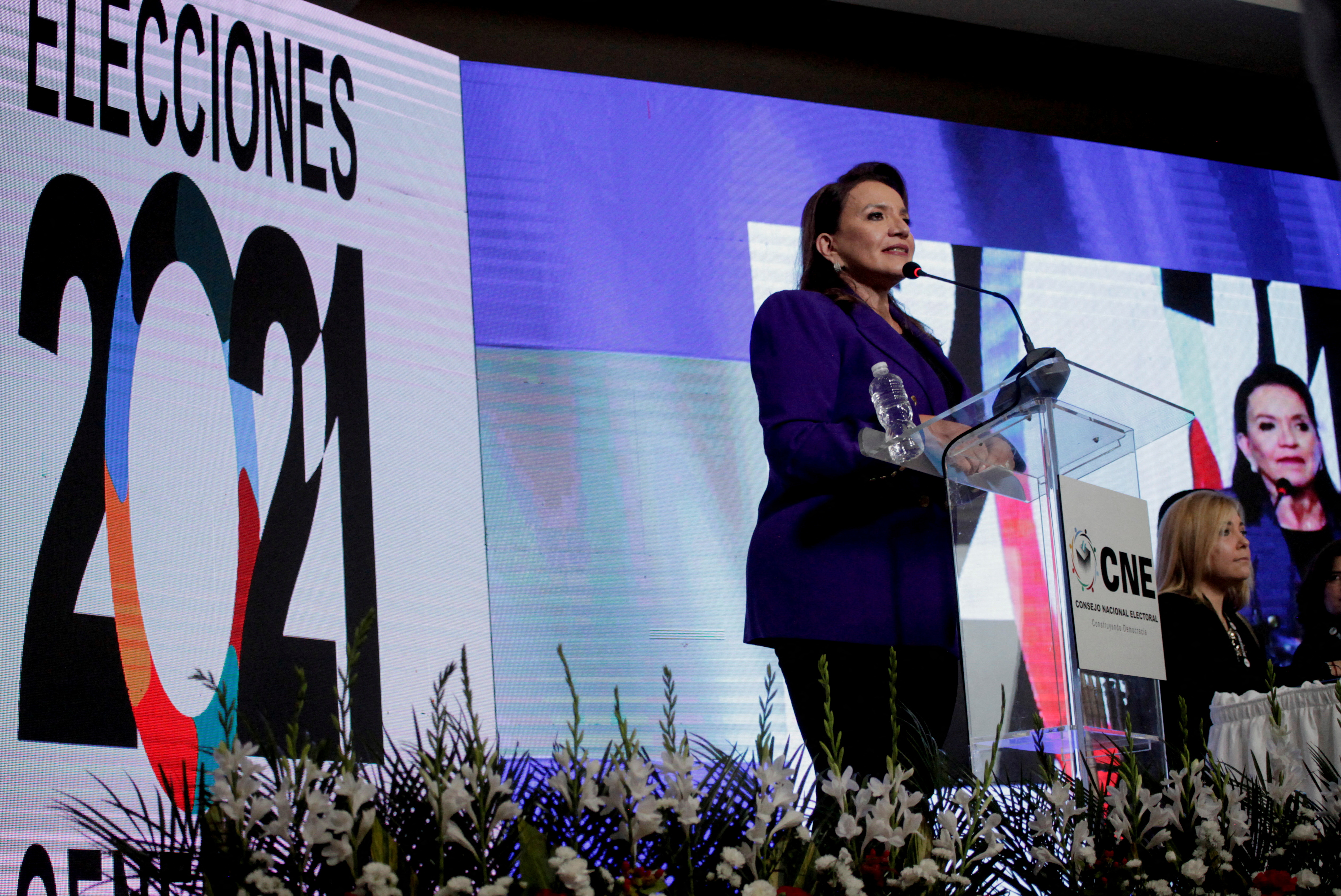 Xiomara Castro asumirá como presidenta de Honduras este jueves 27 de enero (REUTERS)
