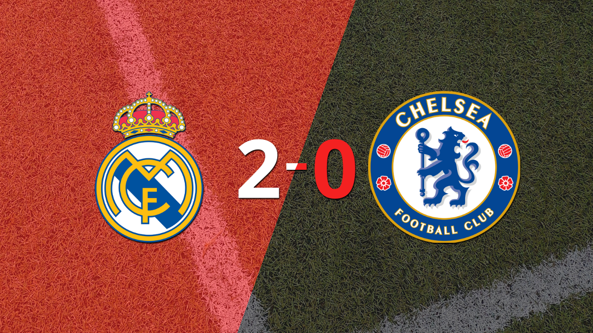 Real Madrid venció a Chelsea en el duelo de ida