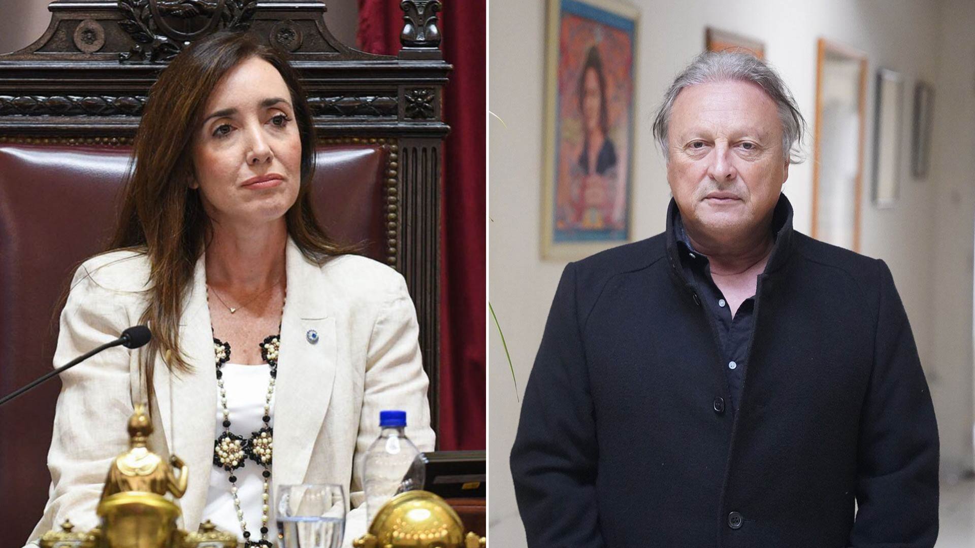 Sorpresiva reuni&oacute;n entre Victoria Villarruel y Rub&eacute;n 