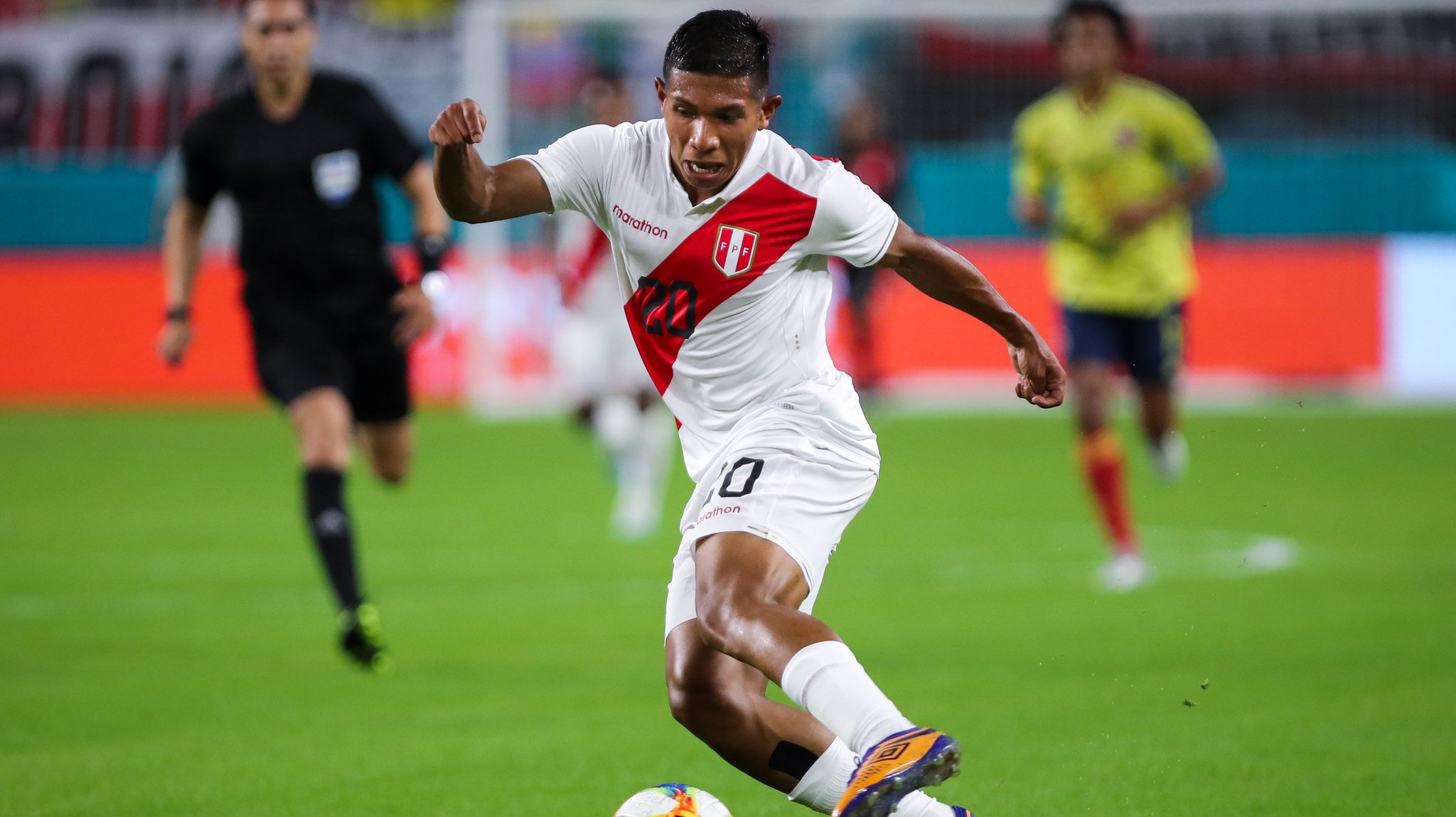Edison Flores fue vital para la clasificación de la selección peruana a Rusia 2018. Foto: Conmebol.