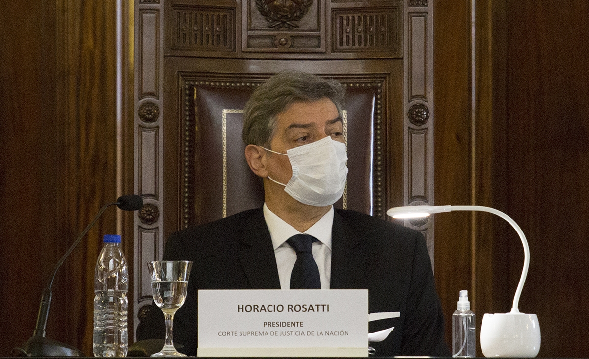 Horacio Rosatti, presidente de la Corte Suprema y futuro titular del Consejo de la Magistratura