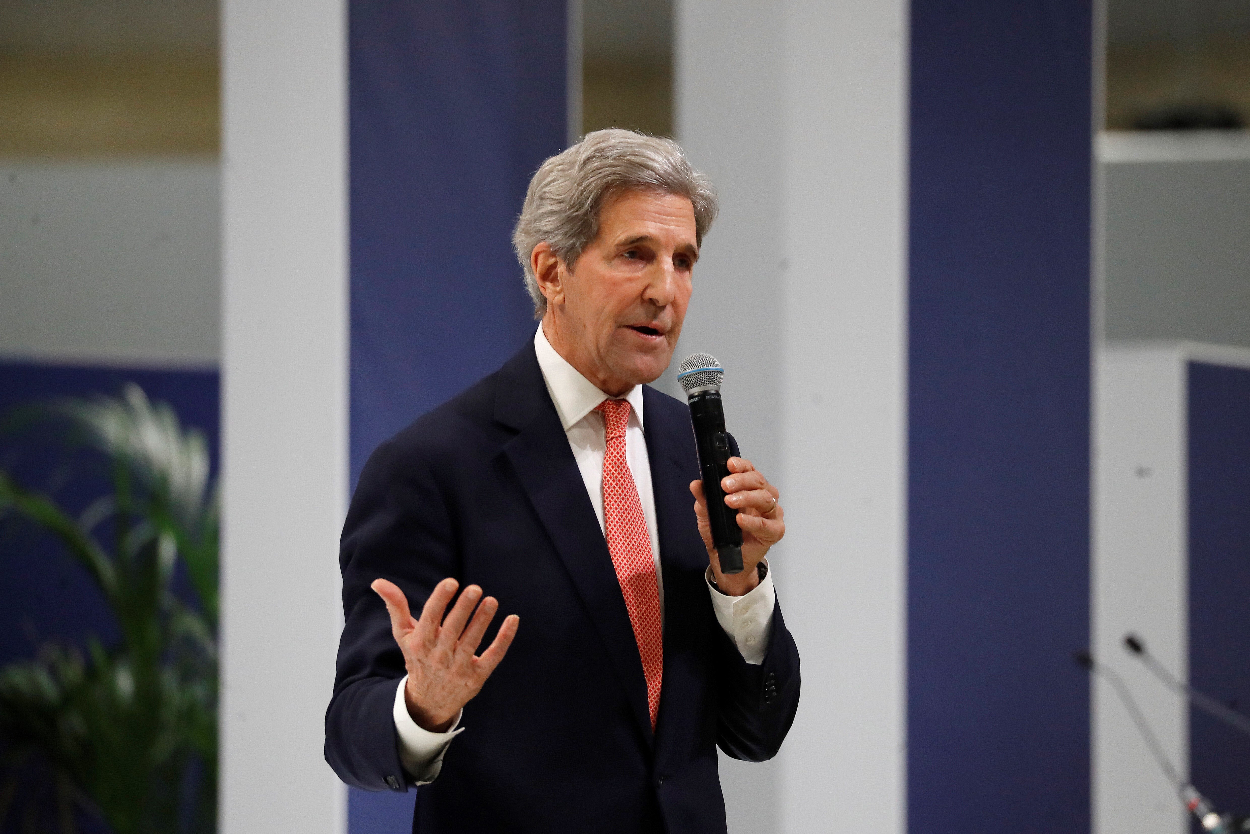 El enviado de los Estados Unidos para combatir el cambio climático, John Kerry. Foto: EFE/Juan Carlos Hidalgo