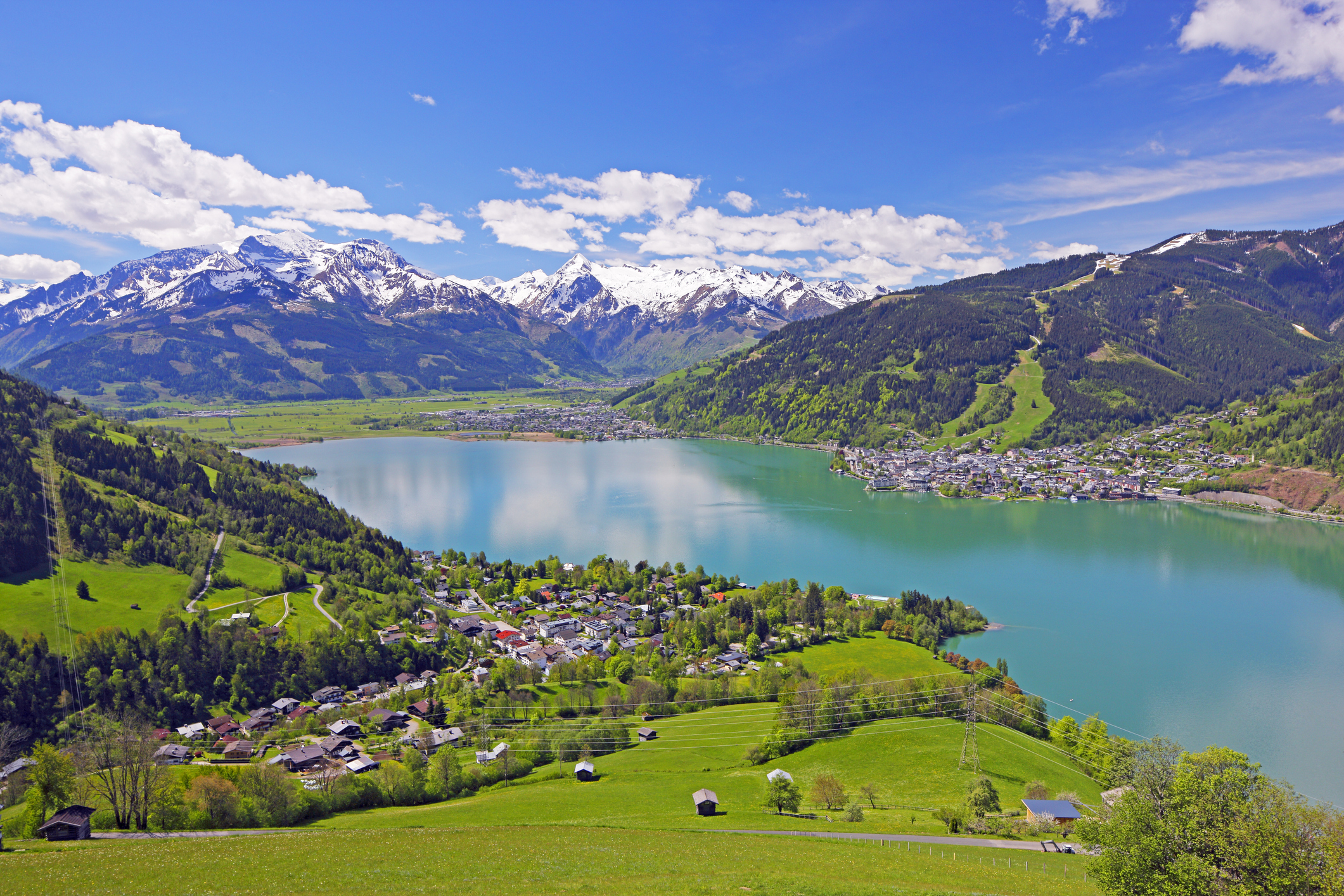 Zell am See se encuentra ubicado al suroeste del estado, cerca de la frontera con Alemania y con los estados de Tirol y Carintia (Getty Images)