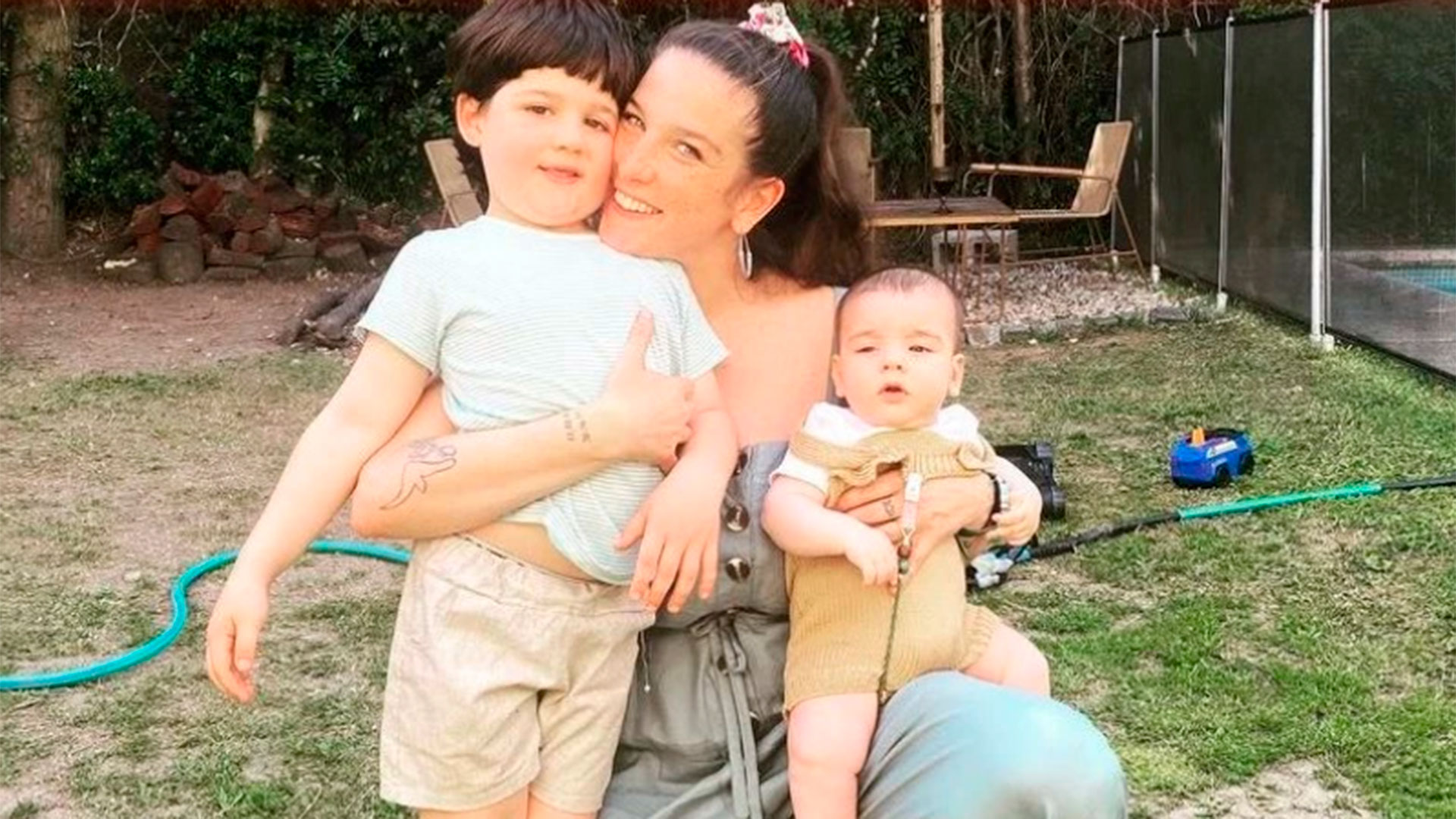 Juana Repetto y sus hijos, Toribio y Belisario (Foto: Instagram)
