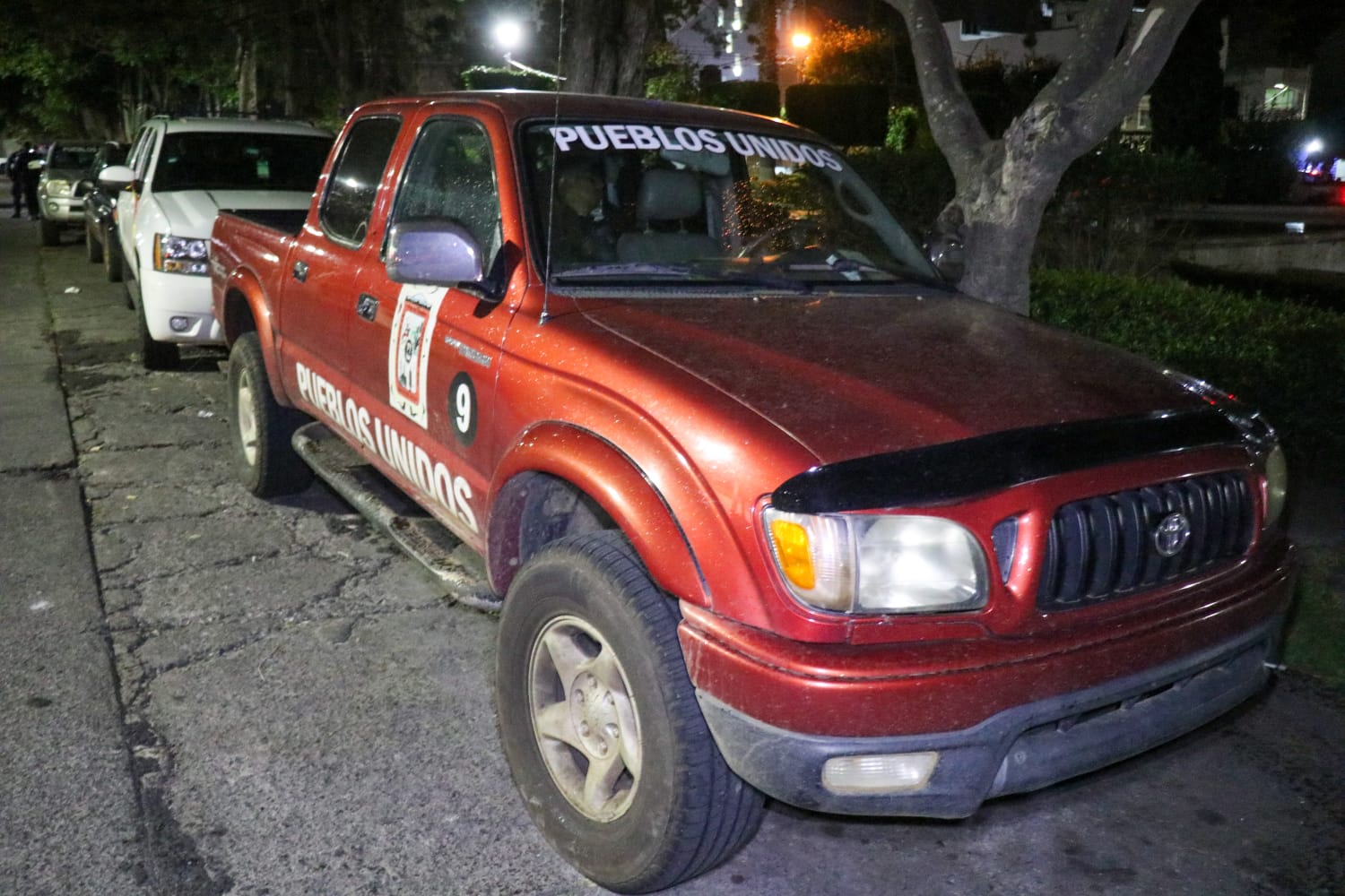 Durante el operativo también se logró asegurar 24 vehículos perteneciente a la organización criminal  (Foto: SSP - Michoacán)