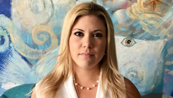 Paulina Facchin denunció que la querían expulsar del Perú. Foto: Twitter
