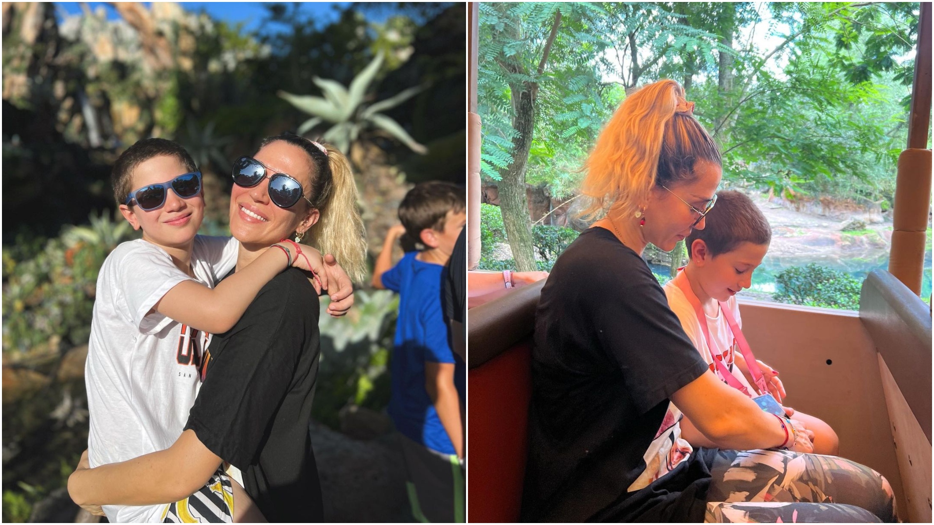 Jimena Barón, mamá full time en Disney