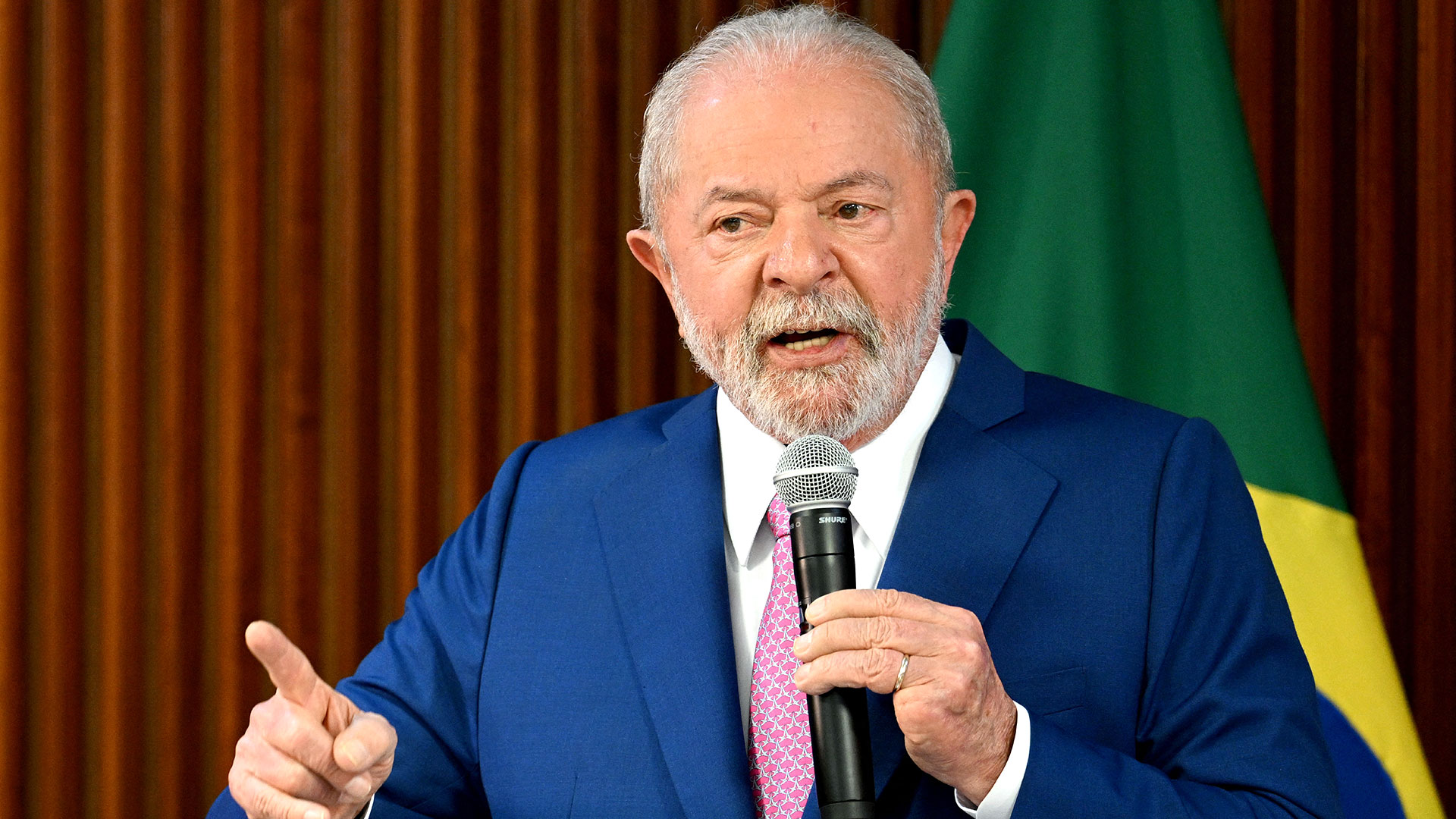 Imagen de archivo del presidente brasileño Lula da Silva (AFP)