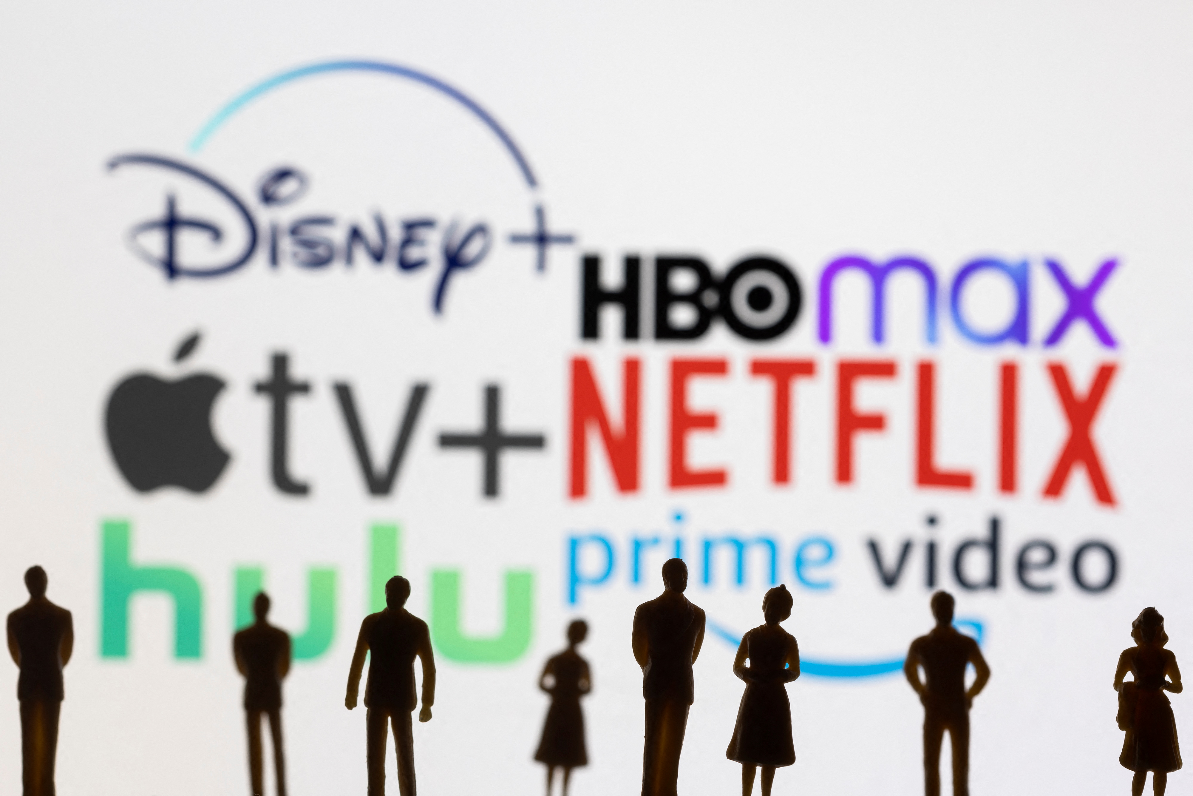 Suscripciones de Disney +, HBO Max, Apple TV, Netflix, Hulu and Prime video (Foto: EUTERS/Dado Ruvic/Illustration)