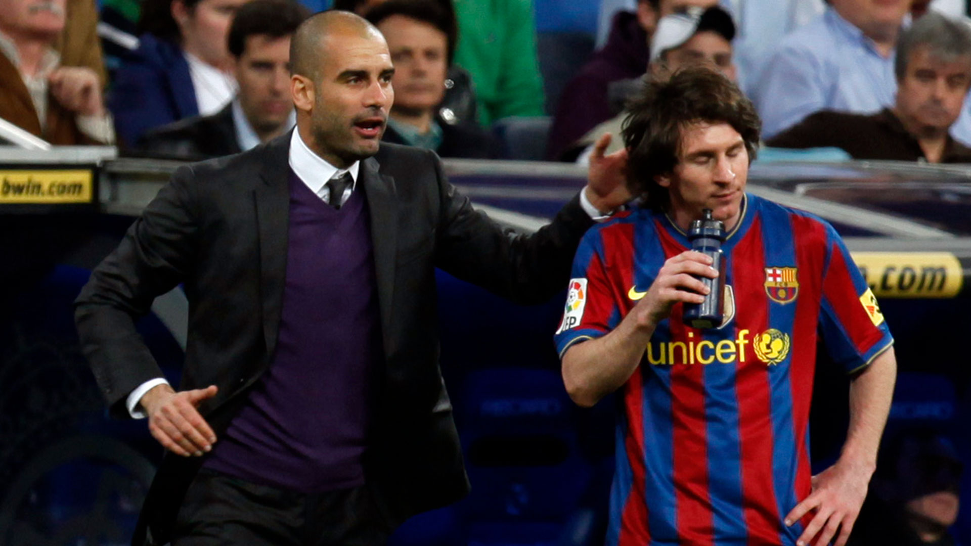 Guardiola dirigió a Messi desde 2008 hasta 2012 (Shutterstock)
