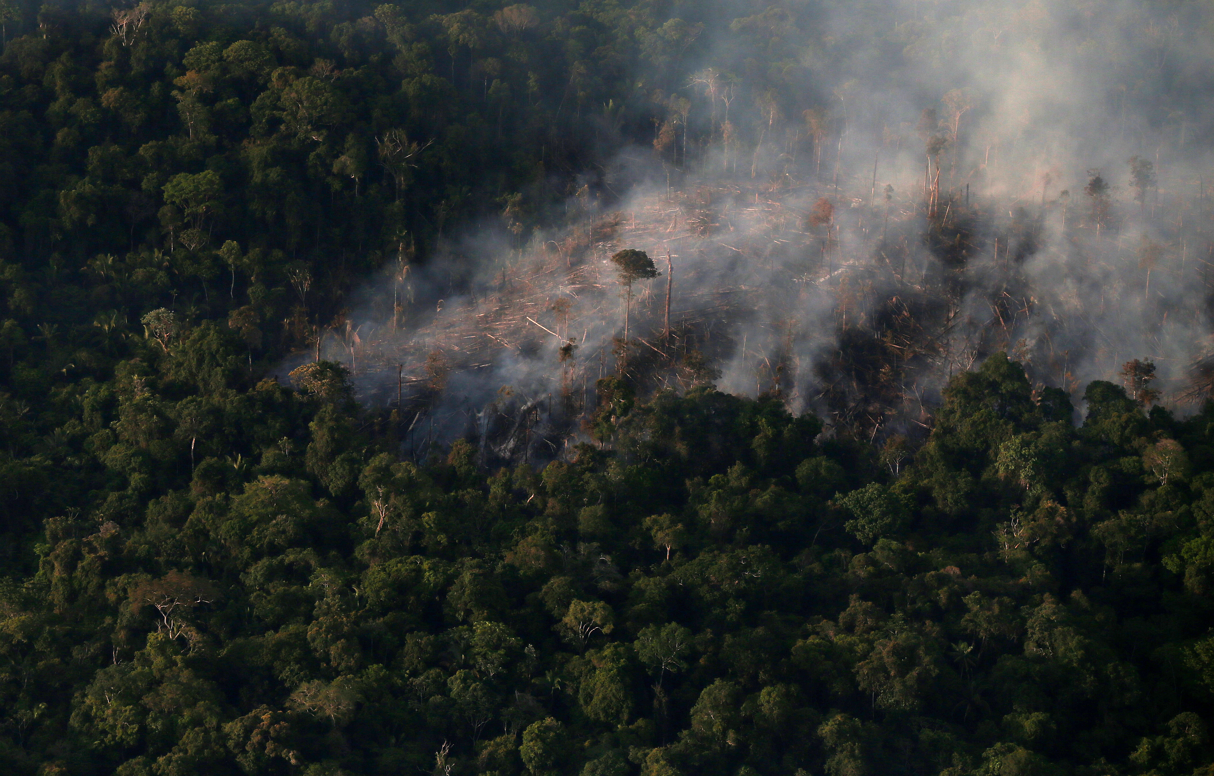 Incendio en el Amazonas. REUTERS/Ricardo Moraes/File Photo