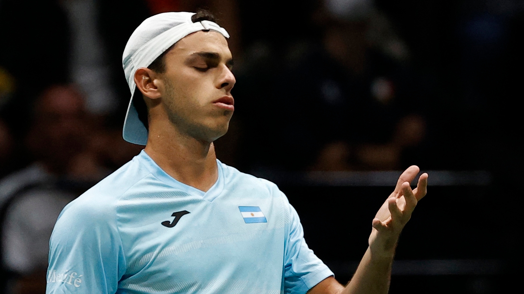 Francisco Cerúndolo, una de las piezas claves del equipo argentino  REUTERS/Ciro De Luca