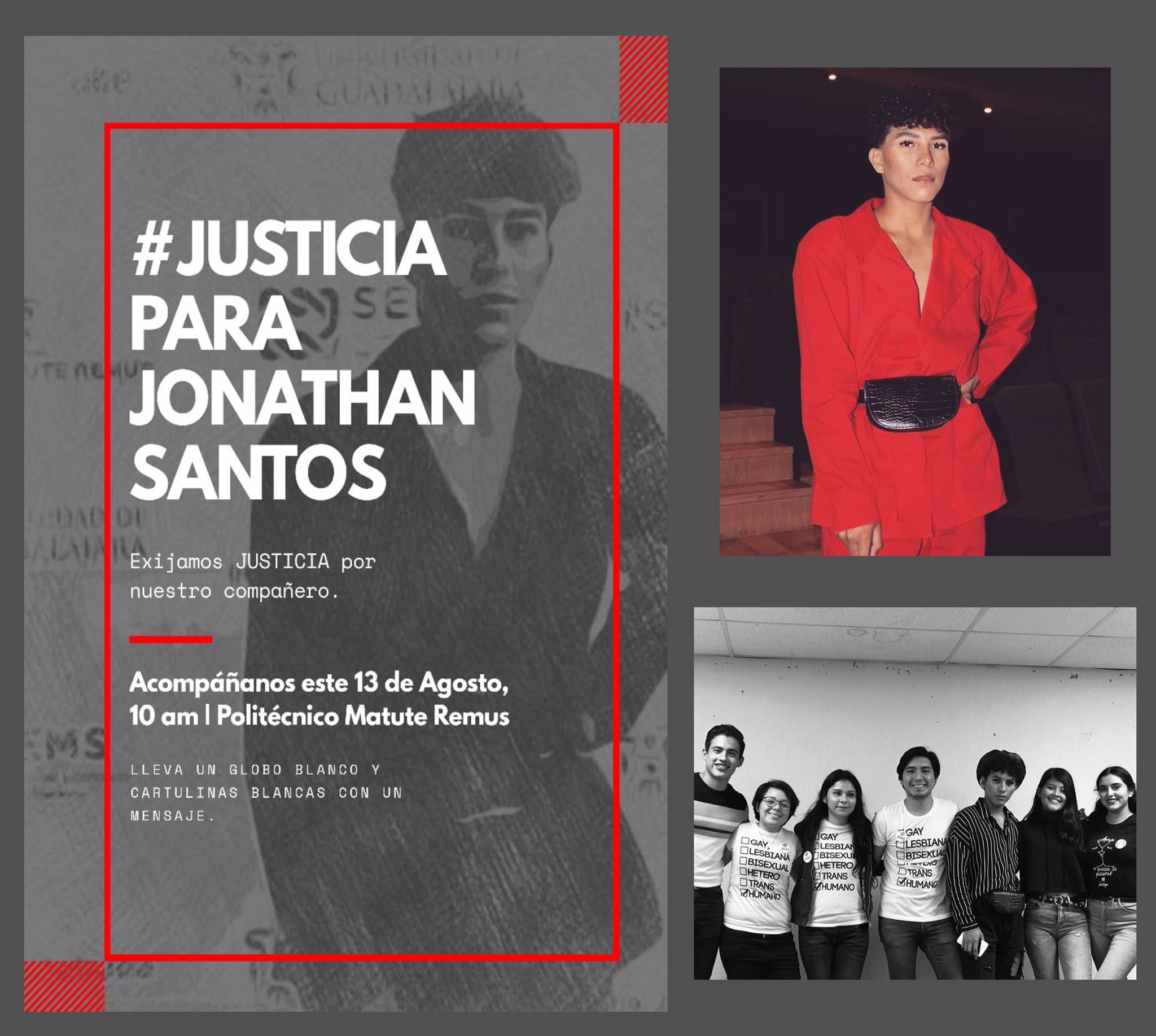 En redes sociales se ha buscado visibilizar el caso a través del hashtag #JusticiaParaJonathan (Foto: twitter/yashgio)
