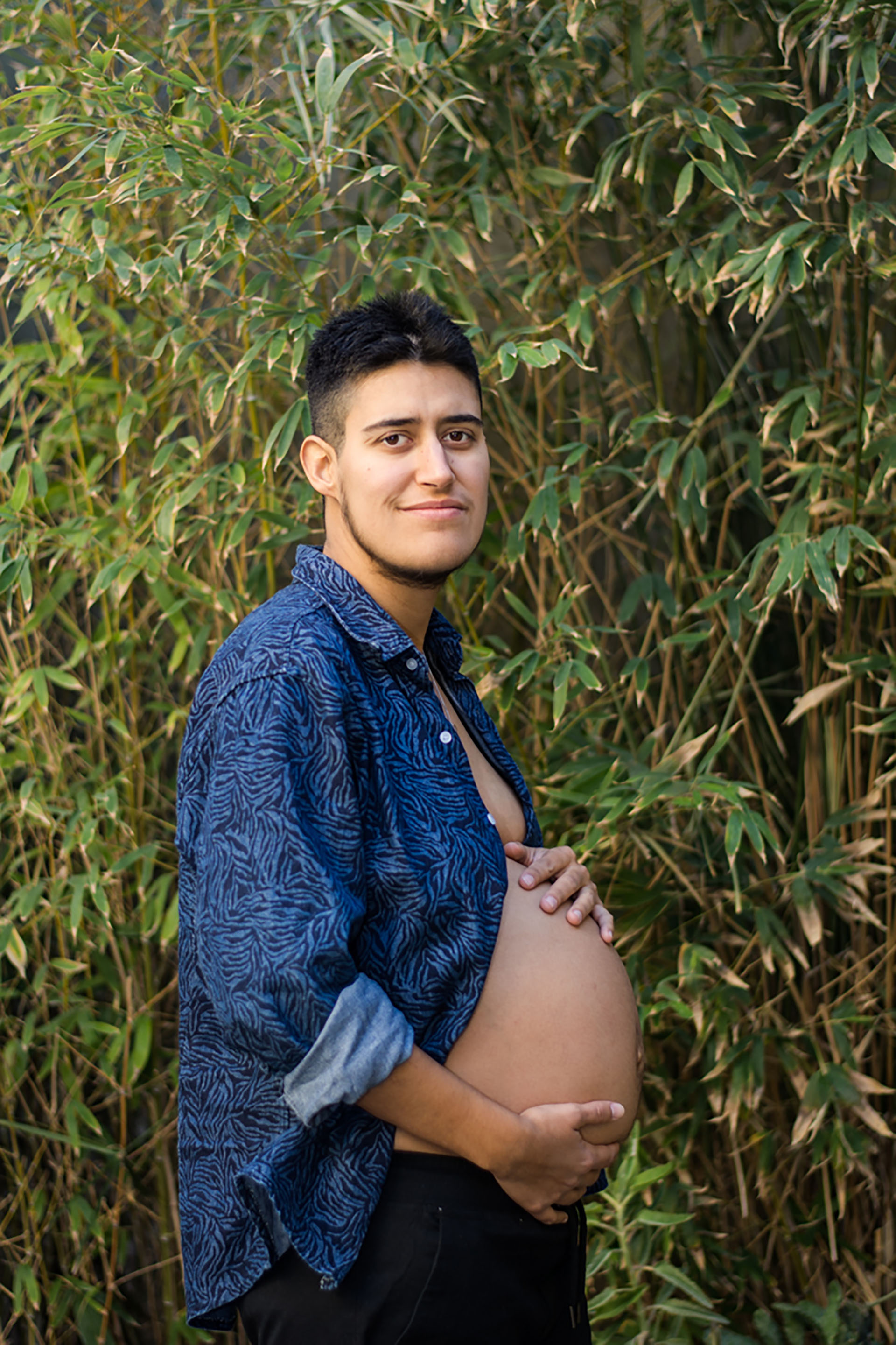 Para buscar el embarazo dejó de inyectarse testosterona (Noelia Vivas)