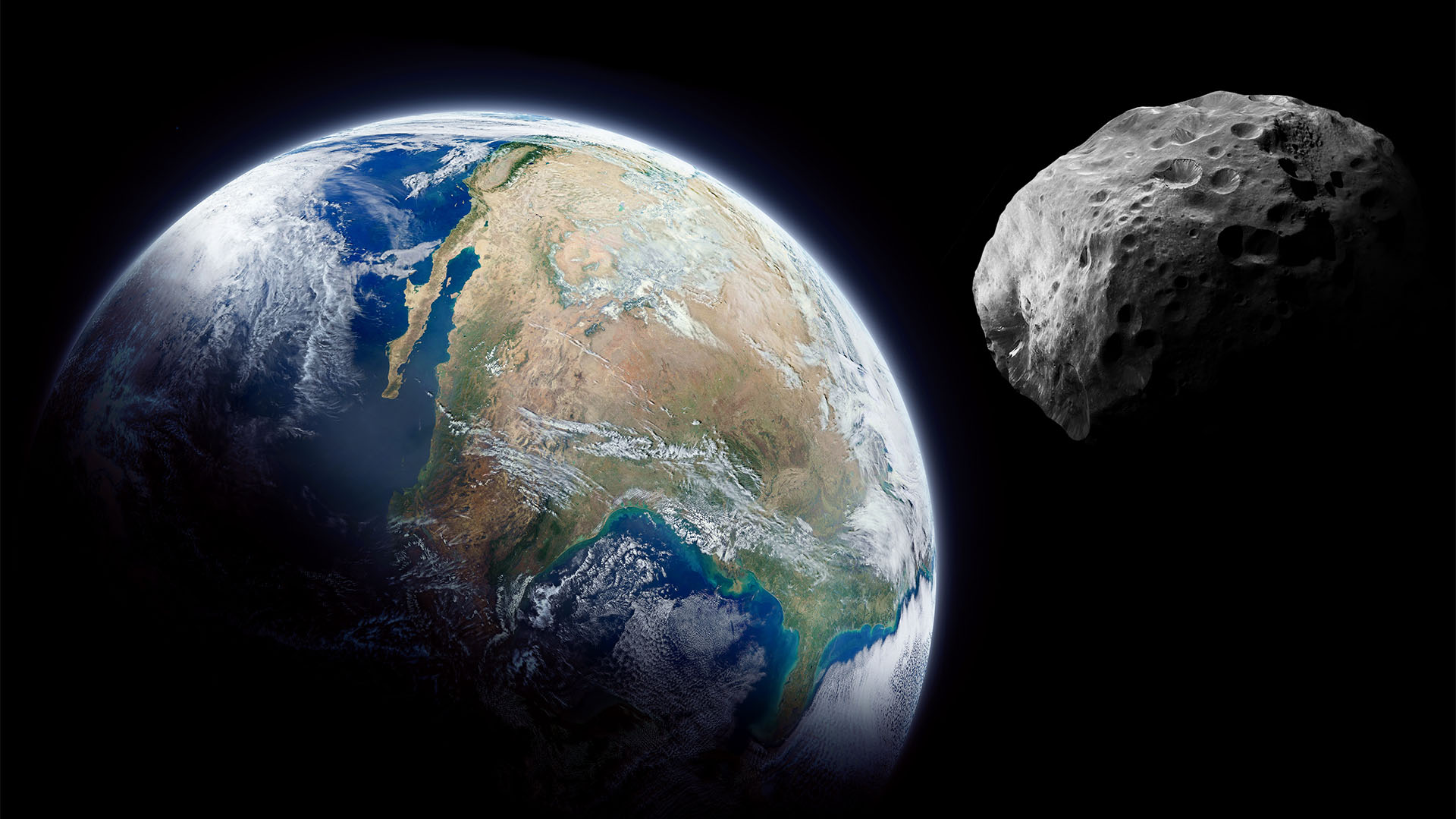 Un asteroide, calificado como peligroso por la NASA, podría chocar contra la Tierra en 2022 (Shutterstock)