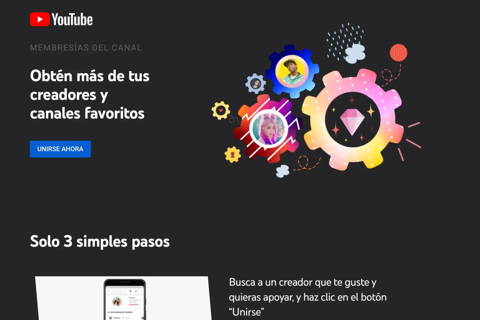 Beneficios de unirse a un canal de YouTube. (foto: YouTube/Jose Arana)