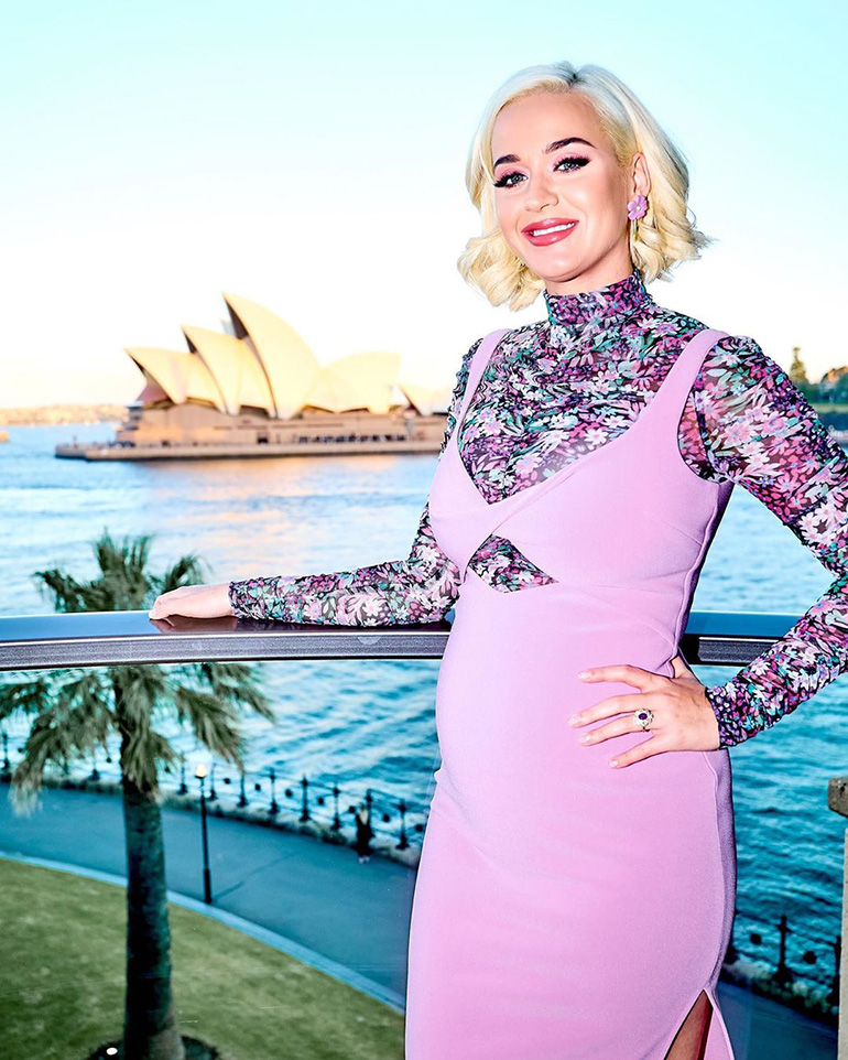 Katy Perry espera su primer hijo a los 35 años