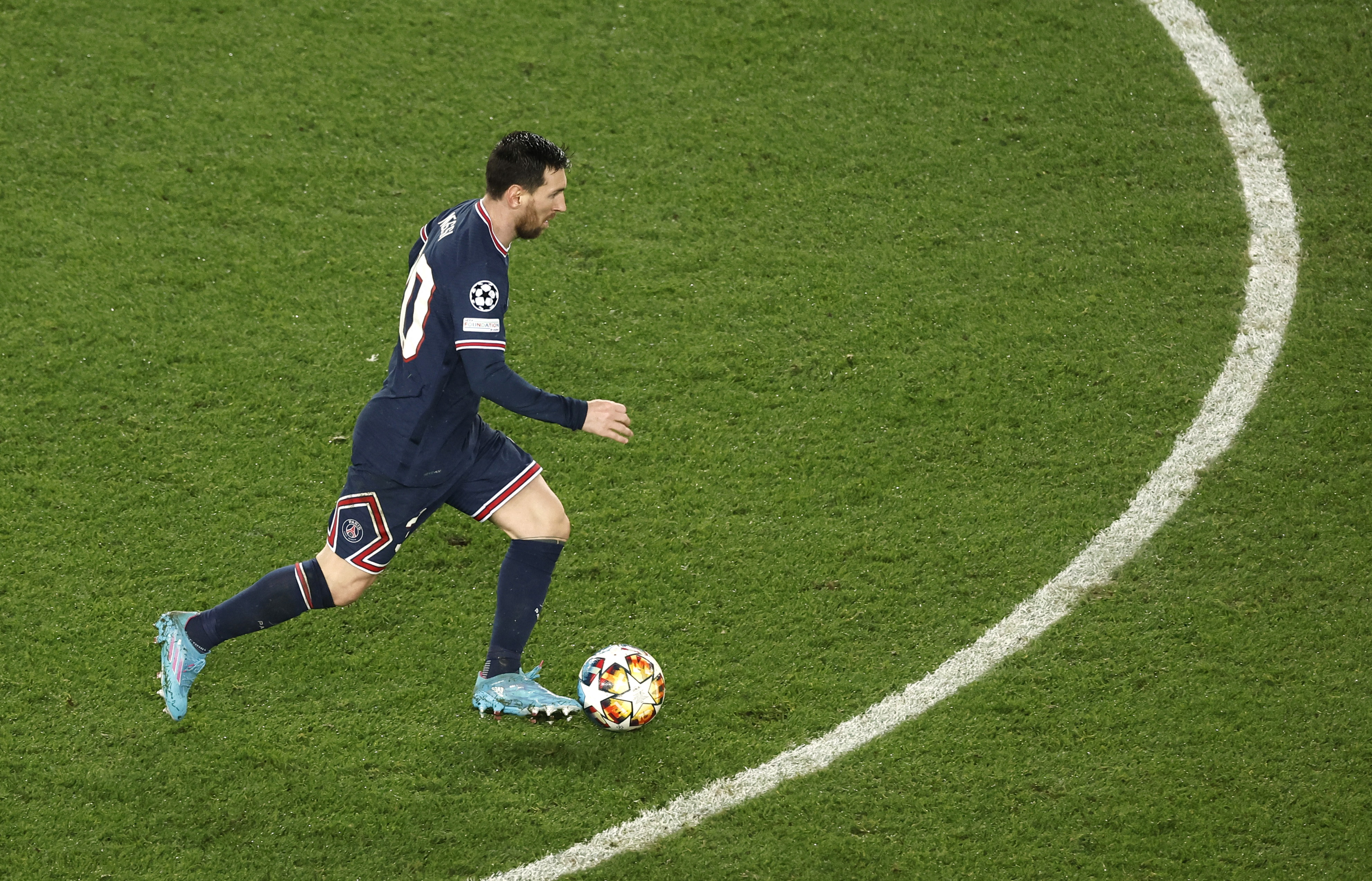 Lionel Messi ha dejado atrás su temporada de adaptación en París y en el PSG esperan ver su mejor versión antes de Qatar 2022 (Foto:   REUTERS)