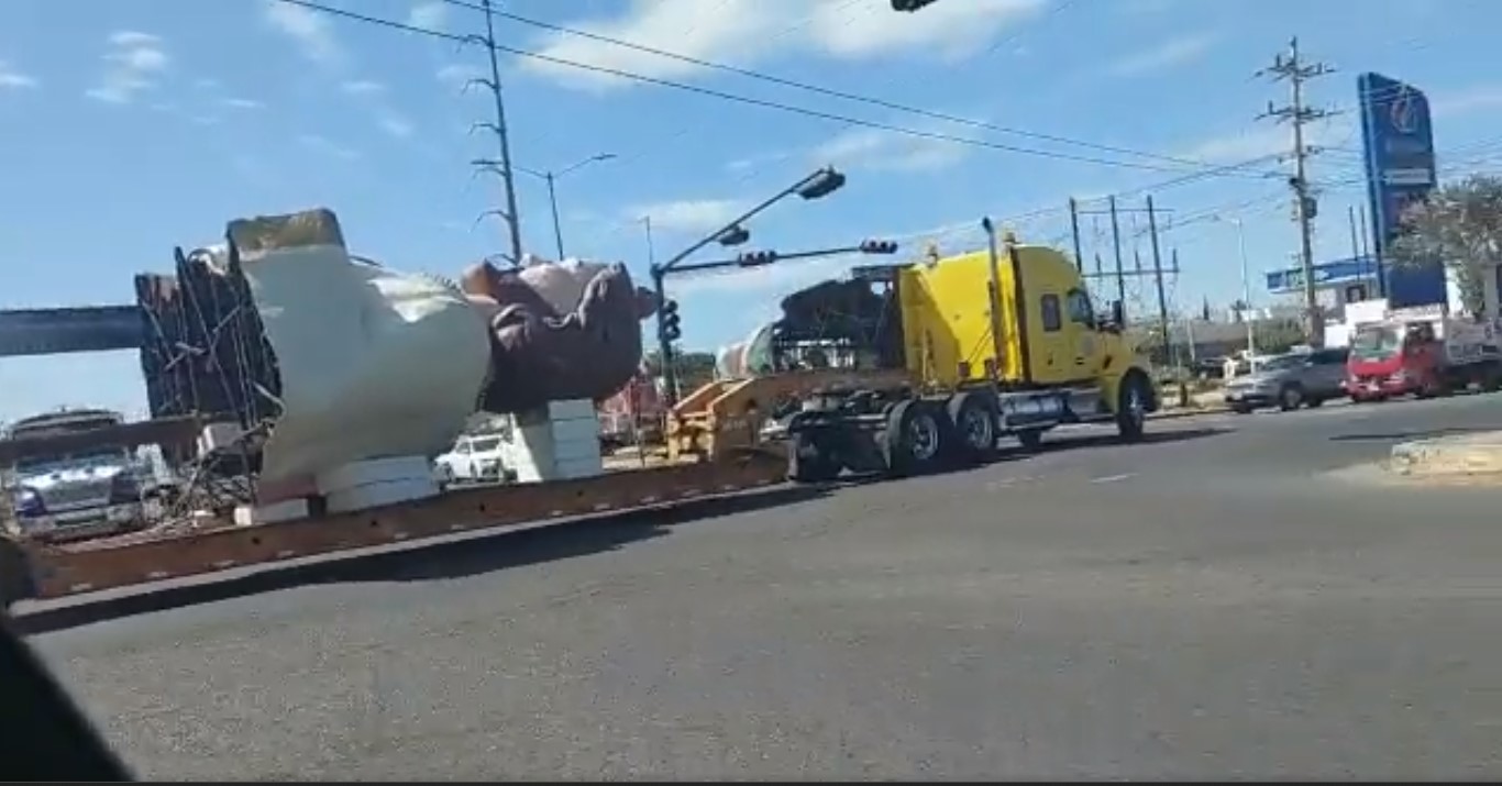 Estatua gigante de San Judas Tadeo será colocada en Badiraguato, Sinaloa (Twitter/@perezdiazmx)