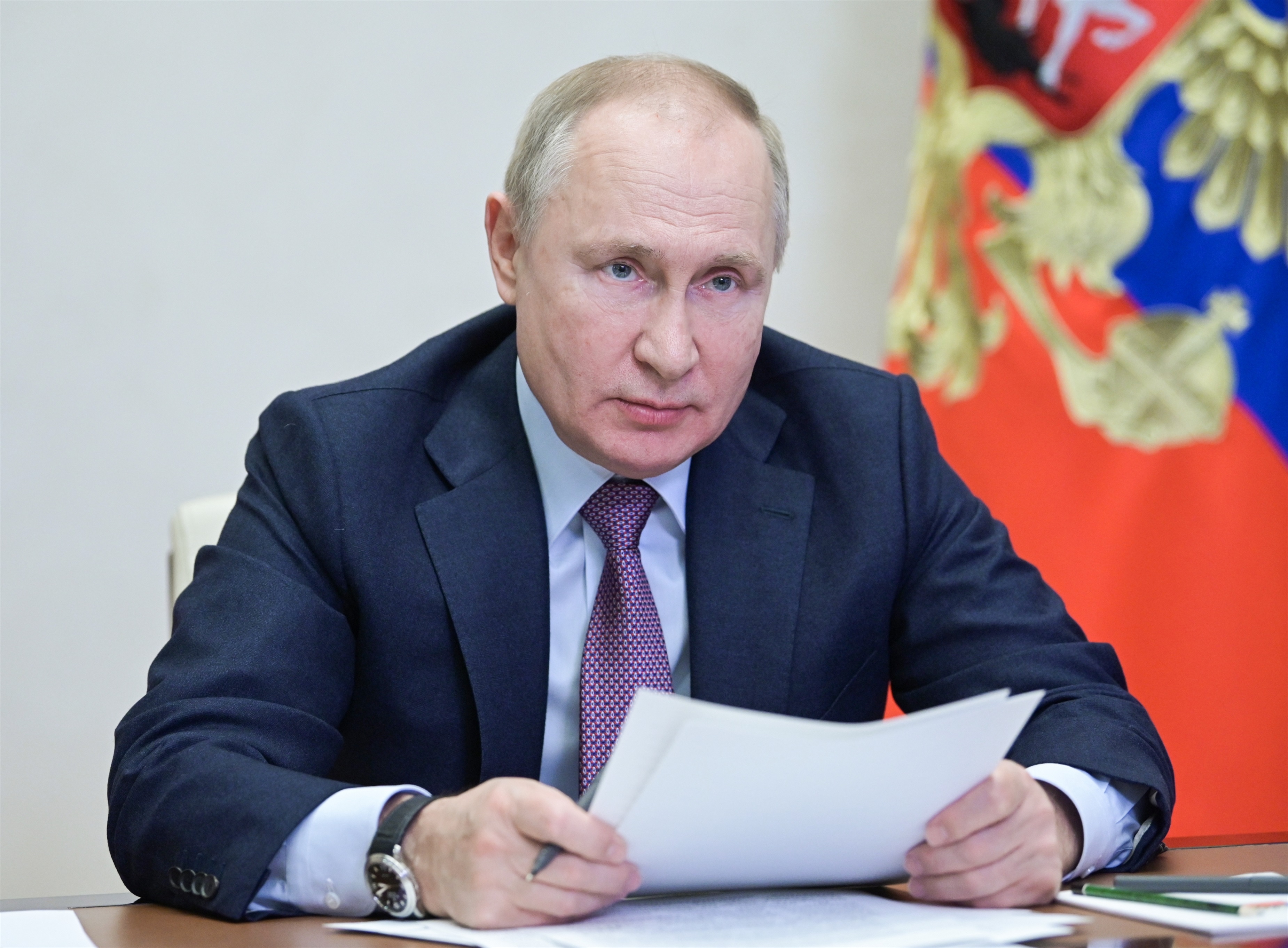 Putin indicó asimismo que Rusia busca “lograr una solución diplomática, negociada, refrendada legalmente” a la situación, y “eso es lo que se procurará” (Europa Press)