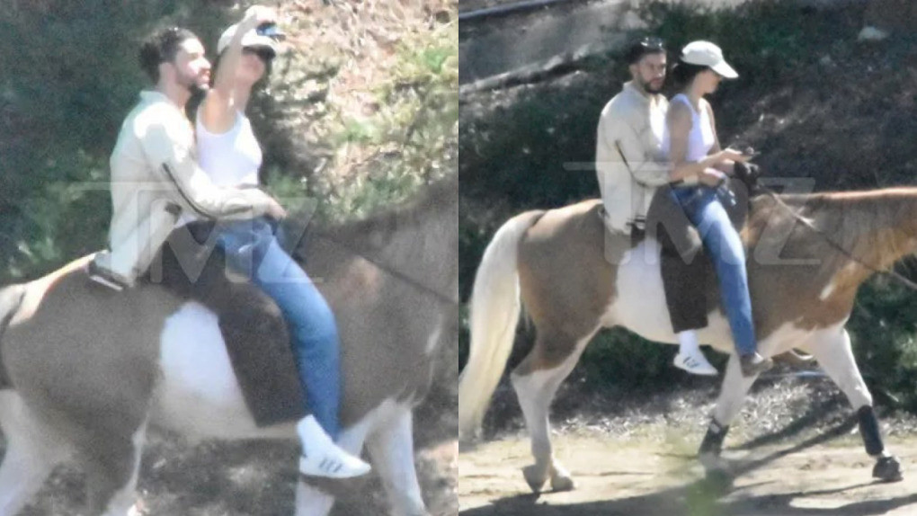 Kendall Jenner y Bad Bunny estuvieron cerca de 90 minutos en un centro ecuestre de California (TMZ)