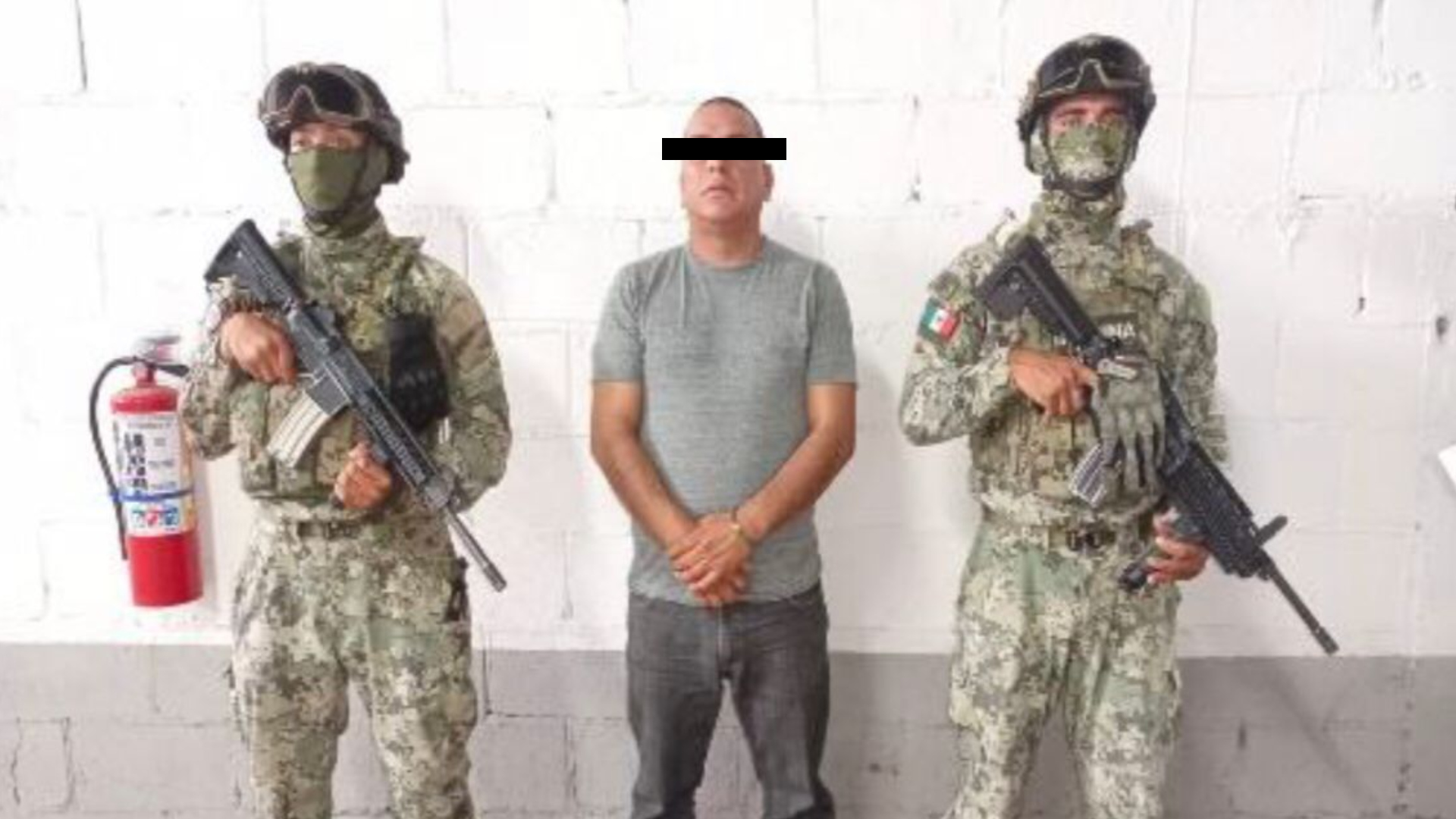 Detención de José Neri Ramírez en Guaymas