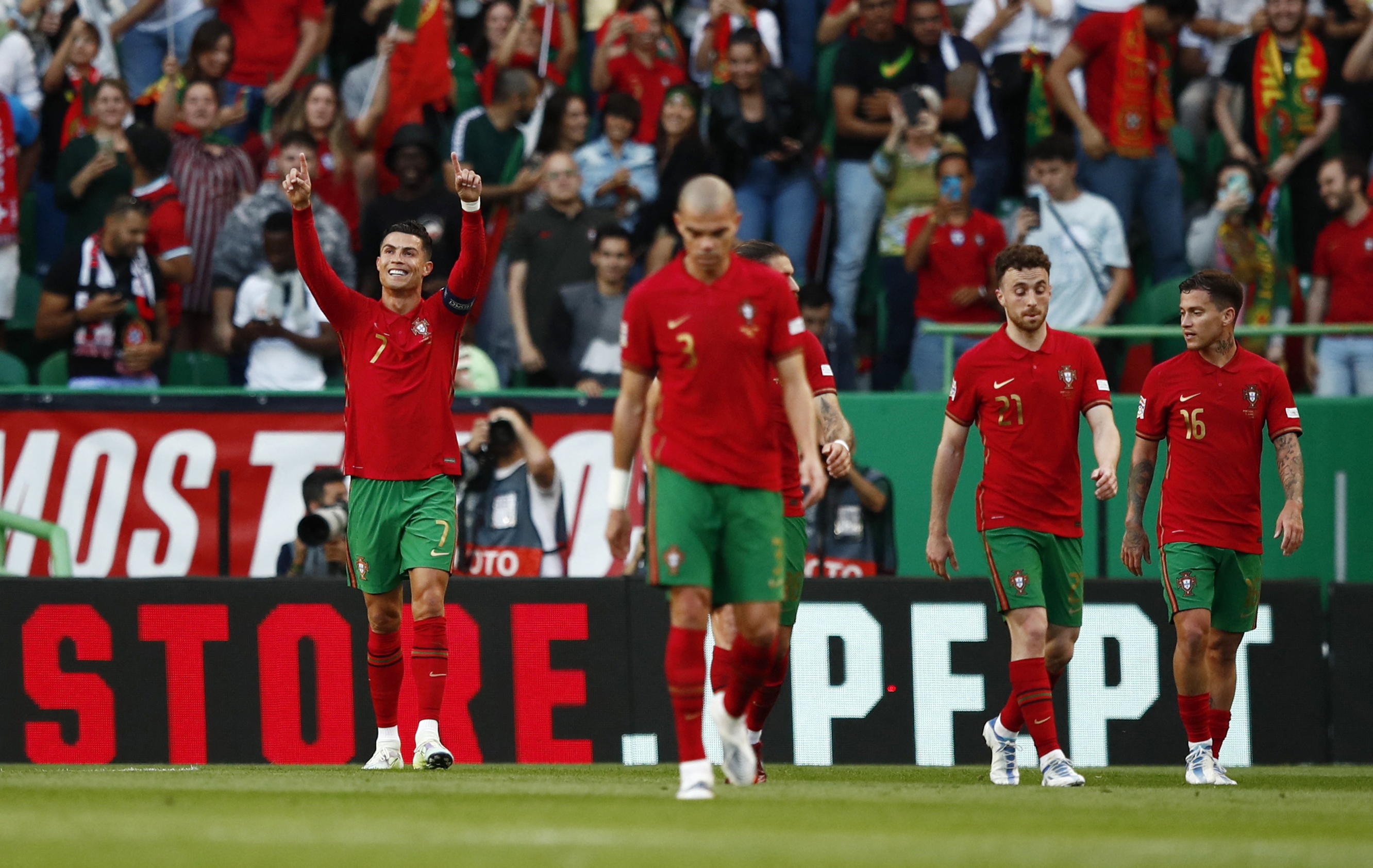 Portugal vs Suiza 4-0: resumen y goles del triunfazo ‘luso’ con doblete de Cristiano por UEFA Nations League 2022