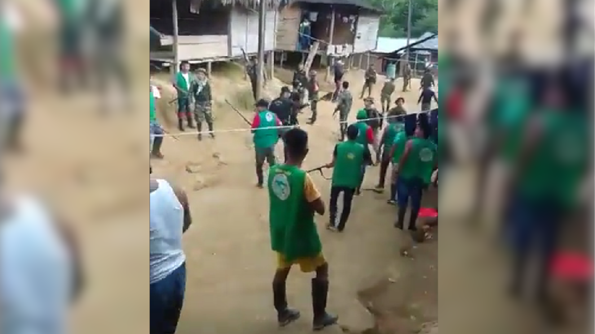 Video Un Menor De Edad Y Un Docente Indígenas Fueron Heridos En Incursión Del Clan Del Golfo En 8052