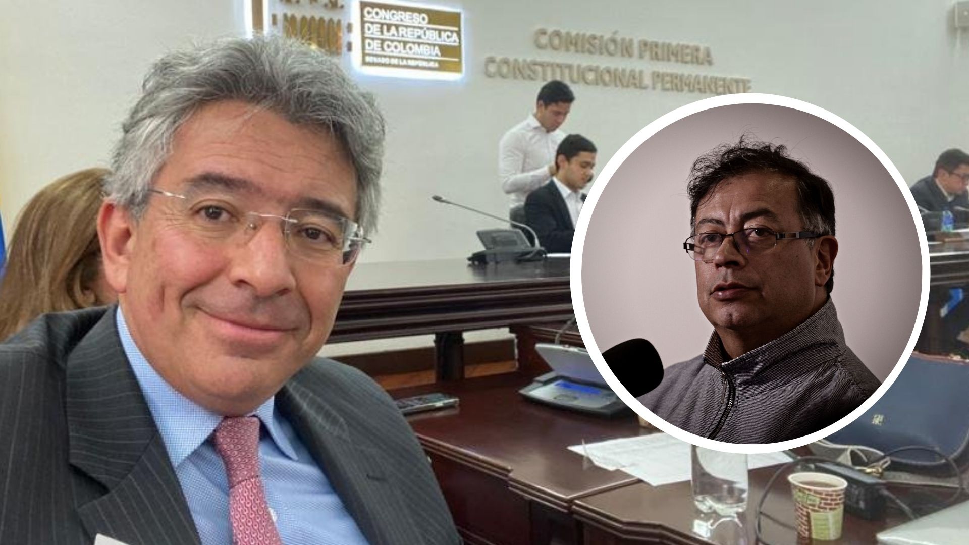 El excandidato presidencial sostuvo que "La dictadura en Colombia, si no actuamos políticamente ya, llega porque llega”. Fotos: @Enrique_GomezM / Colprensa