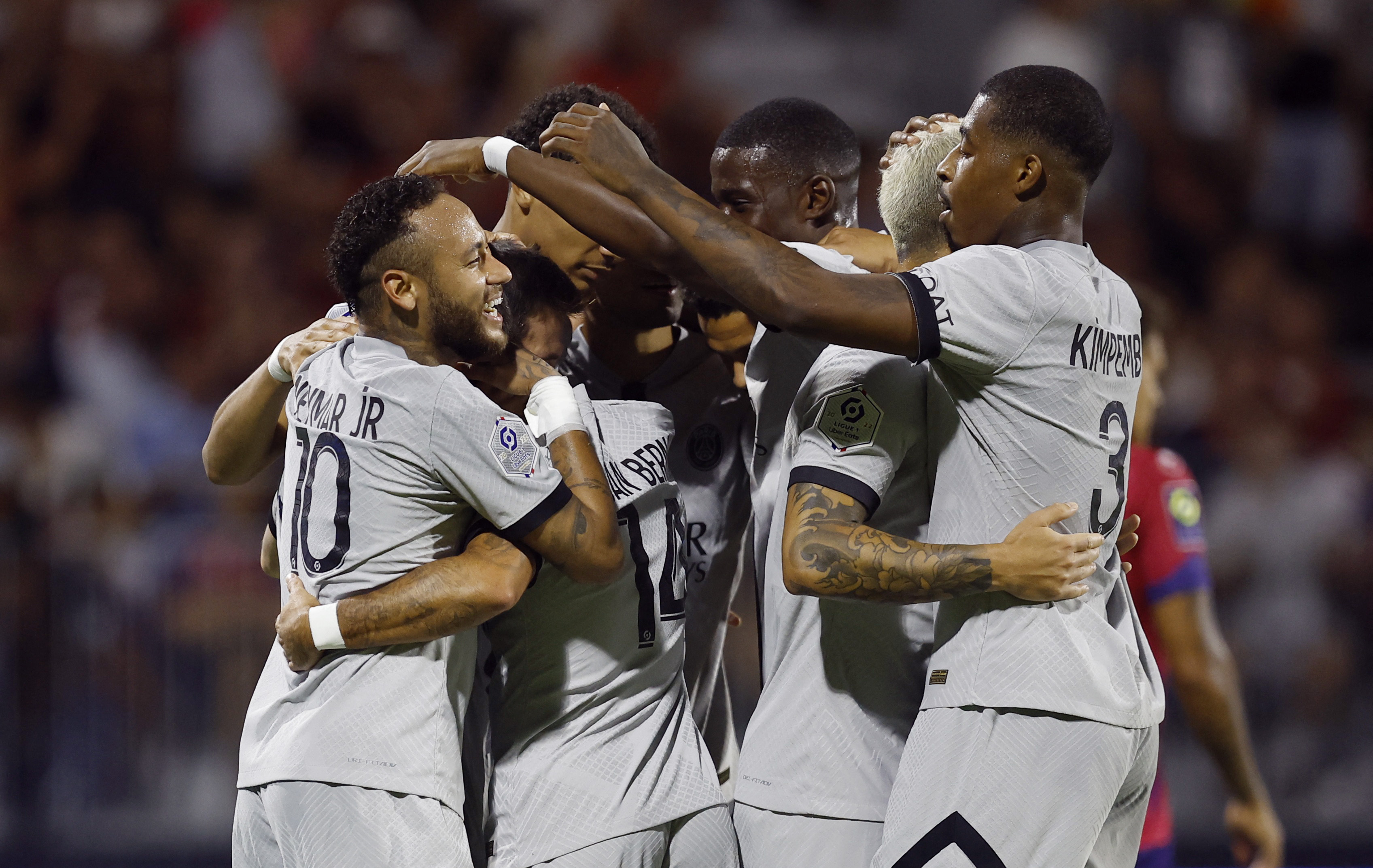 PSG inició su camino con una goleada ante Clermont (REUTERS/Stephane Mahe)