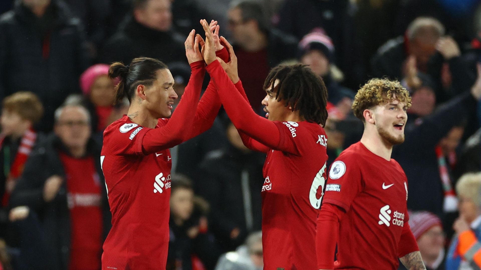 Liverpool goleó 7-0 a Manchester United por la Premier League. (Reuters).