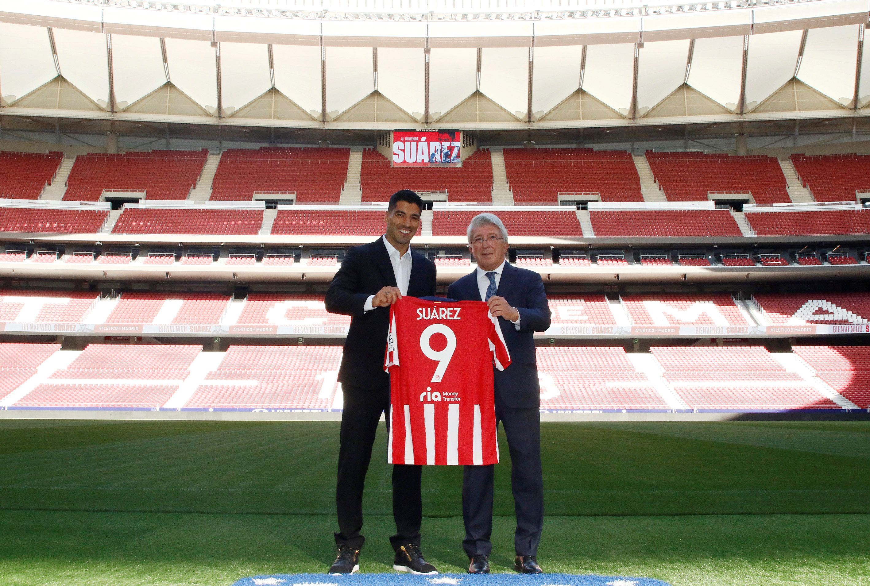 Luis Suárez firmó con el Atlético de Madrid en septiembre del 2020 (Reuters)