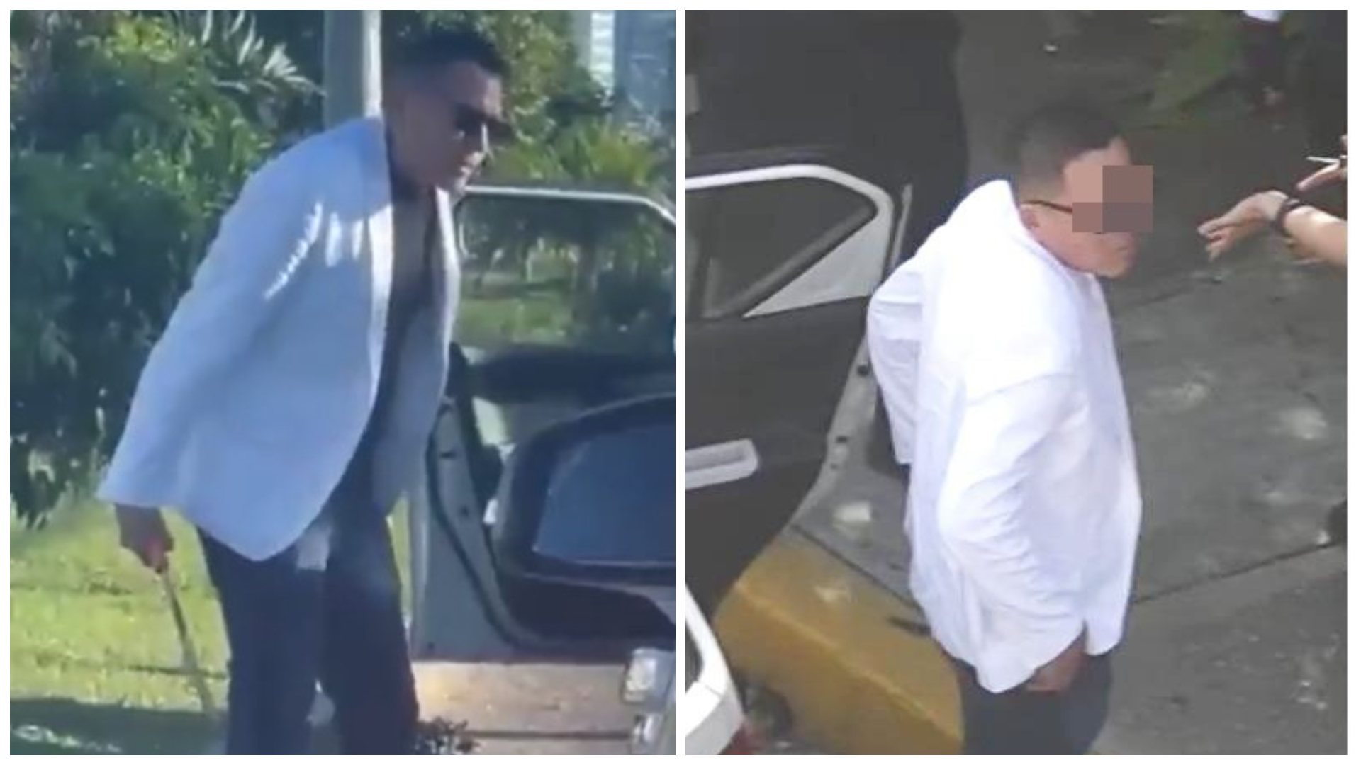 Exhibieron A Ex Juez Amenazando Con Un Machete A Una Automovilista En Cancún Infobae 