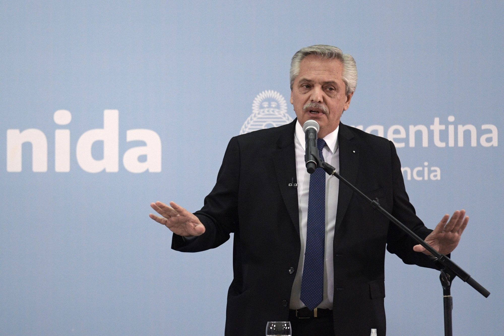 Alberto Fernández dijo que no es responsabilidad del gobierno la seguridad de Río Negro