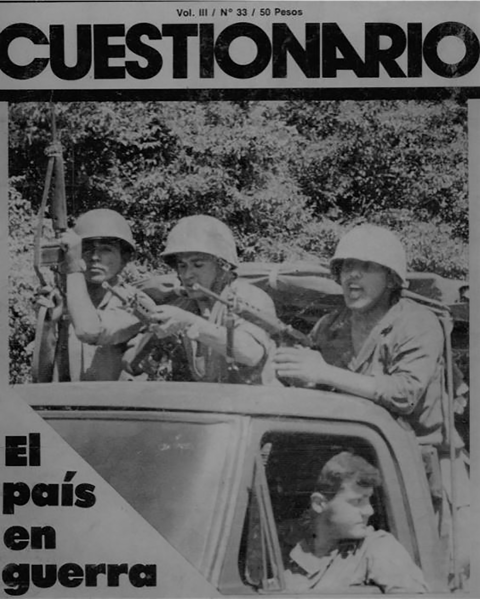 Tapa de la revista Confirmado dirigida por Rodolfo Terragno de enero de 1976
