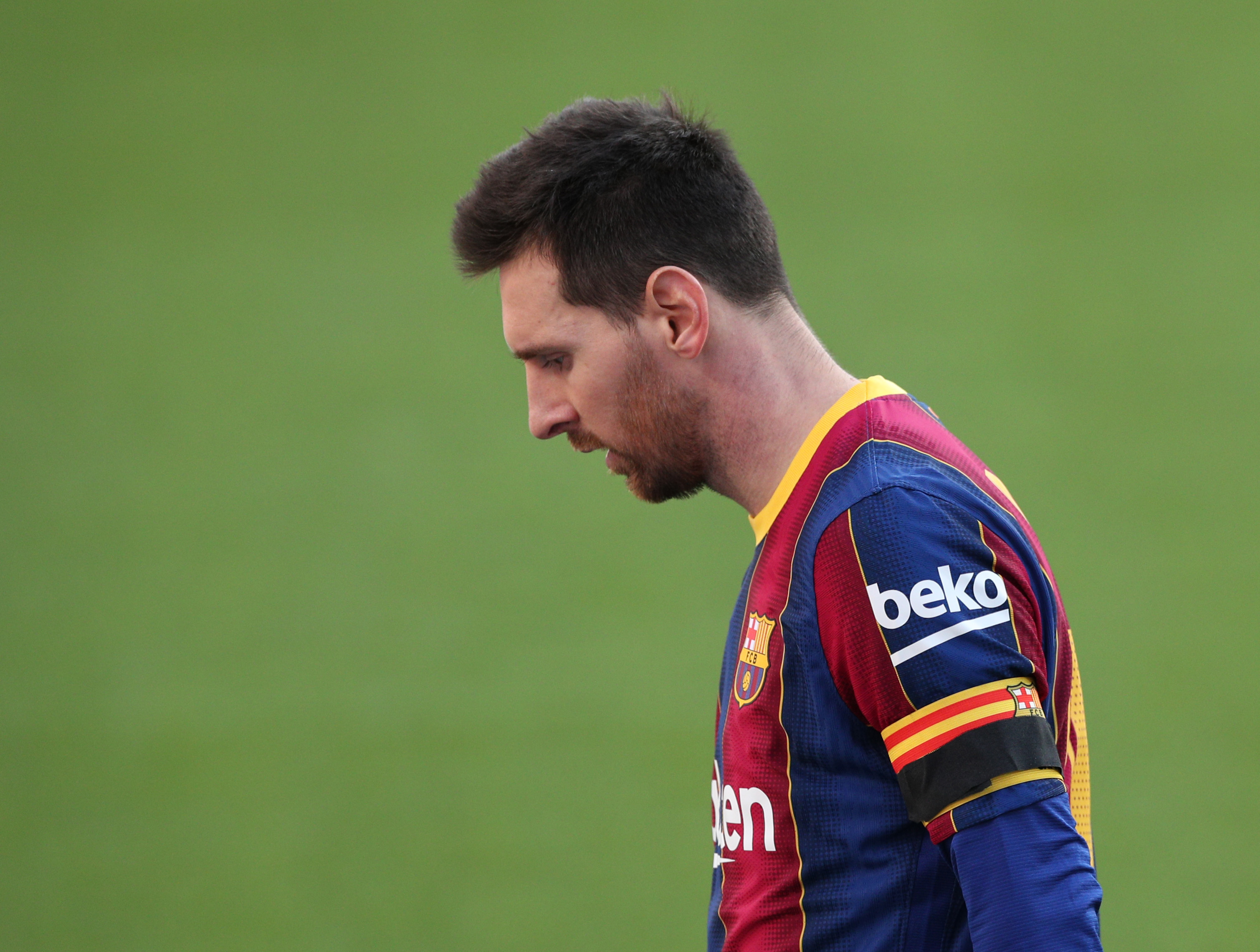 El presidente de la Comisión Gestora aseguró que habría vendido a Messi por el bien económico del club - REUTERS/Albert Gea