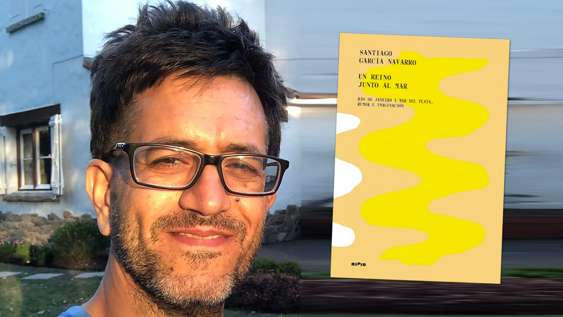 Santiago García Navarro y su libro "Un reino junto al mar"