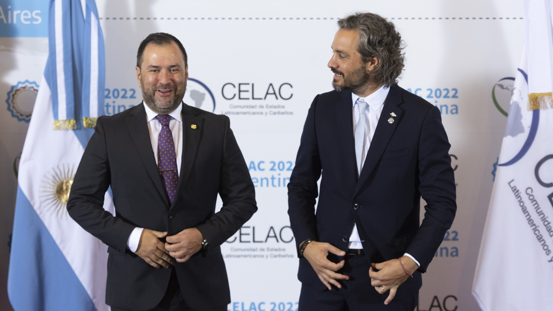Santiago Cafiero recibe a Yván Gil, ministro de Relaciones Exteriores del régimen de Nicolás Maduro