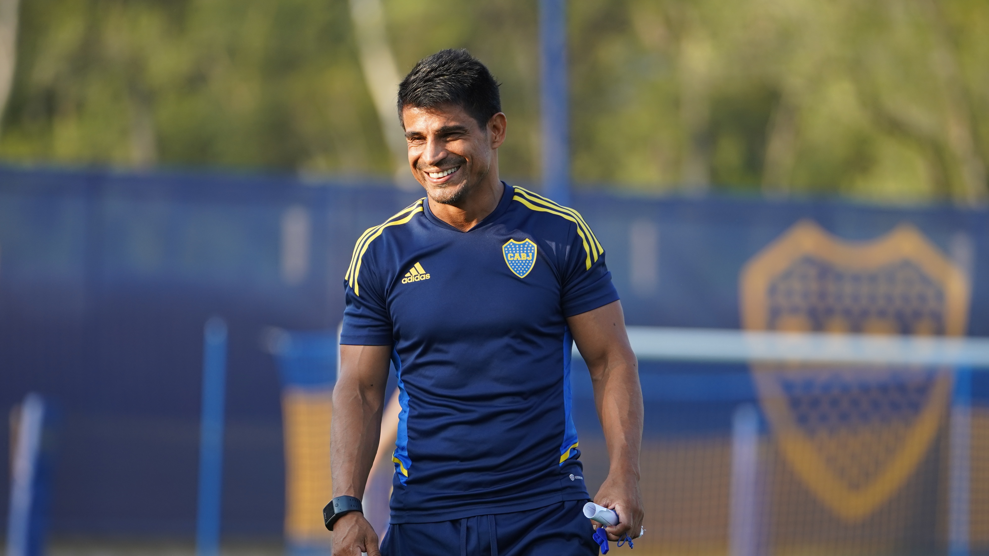 Hugo Ibarra, entrenador de Boca Juniors (@BocaJrsOficial)