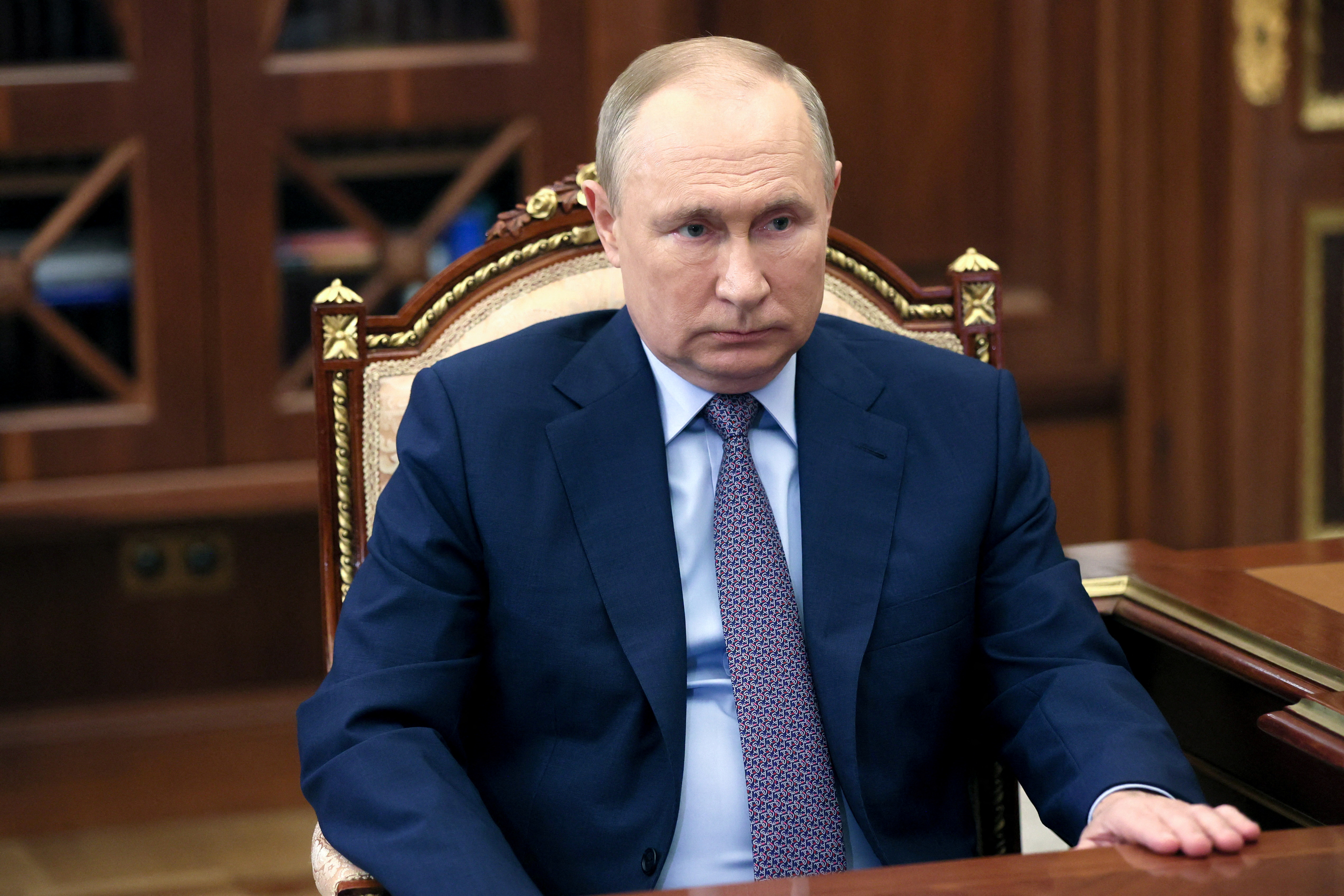 El presidente de Rusia Vladimir Putin (Sputnik/Mikhail Metzel/Pool via REUTERS)