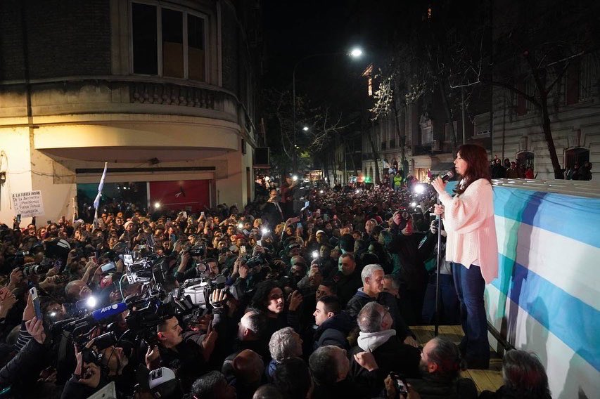 Cristina Kirchner. Foto: Twitter