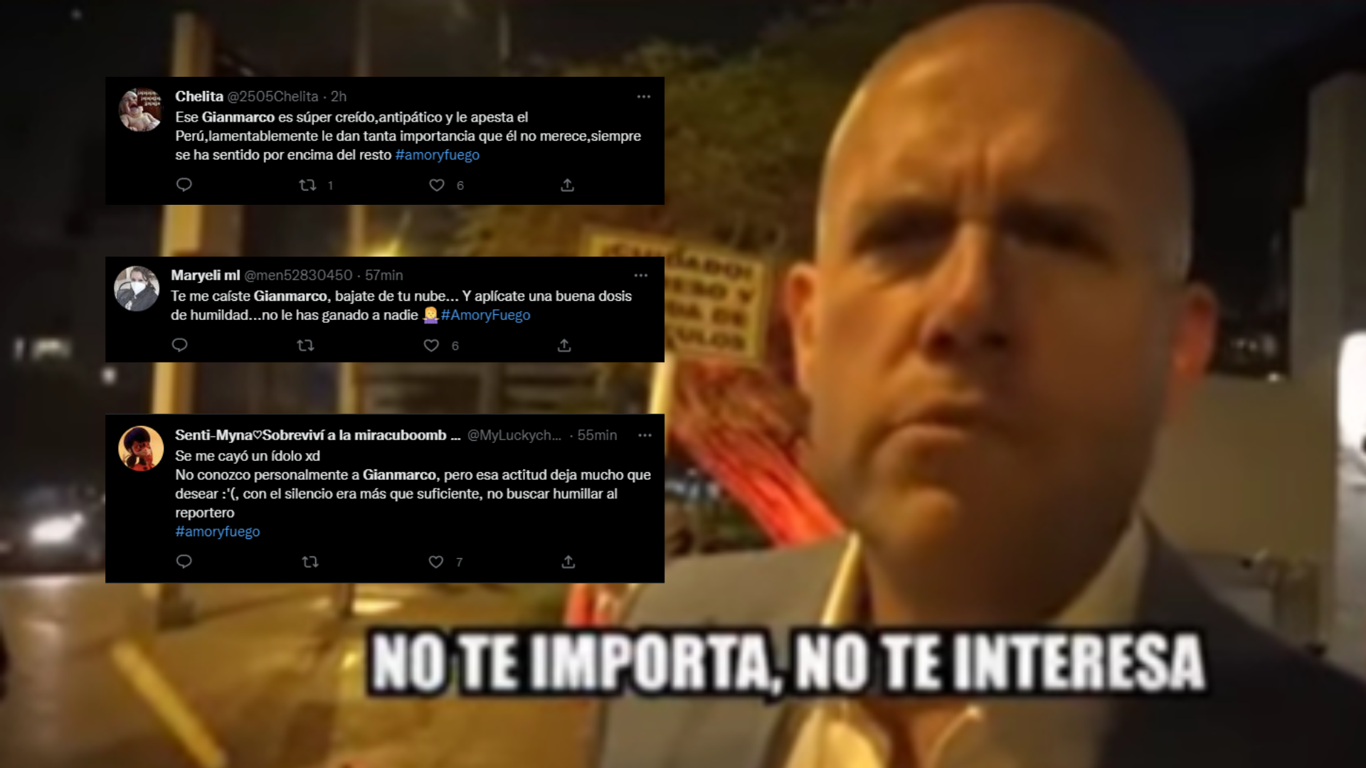 “te Me Caíste Gian Marco” Así Reaccionaron Las Redes Ante La Actitud