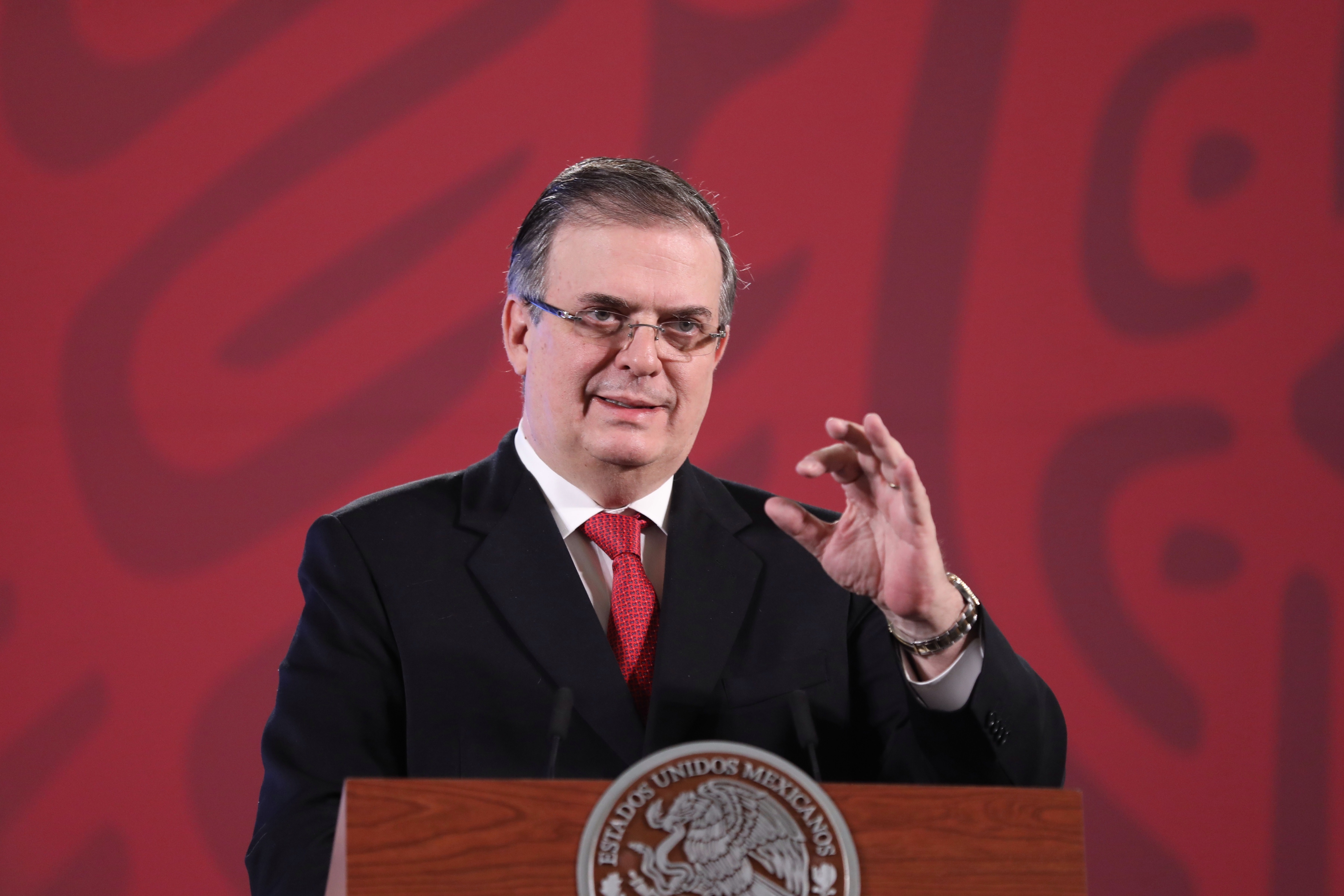 En la imagen, el secretario de Relaciones Exteriores de México, Marcelo Ebrard. (Foto: EFE/Sáshenka Gutiérrez/Archivo)
