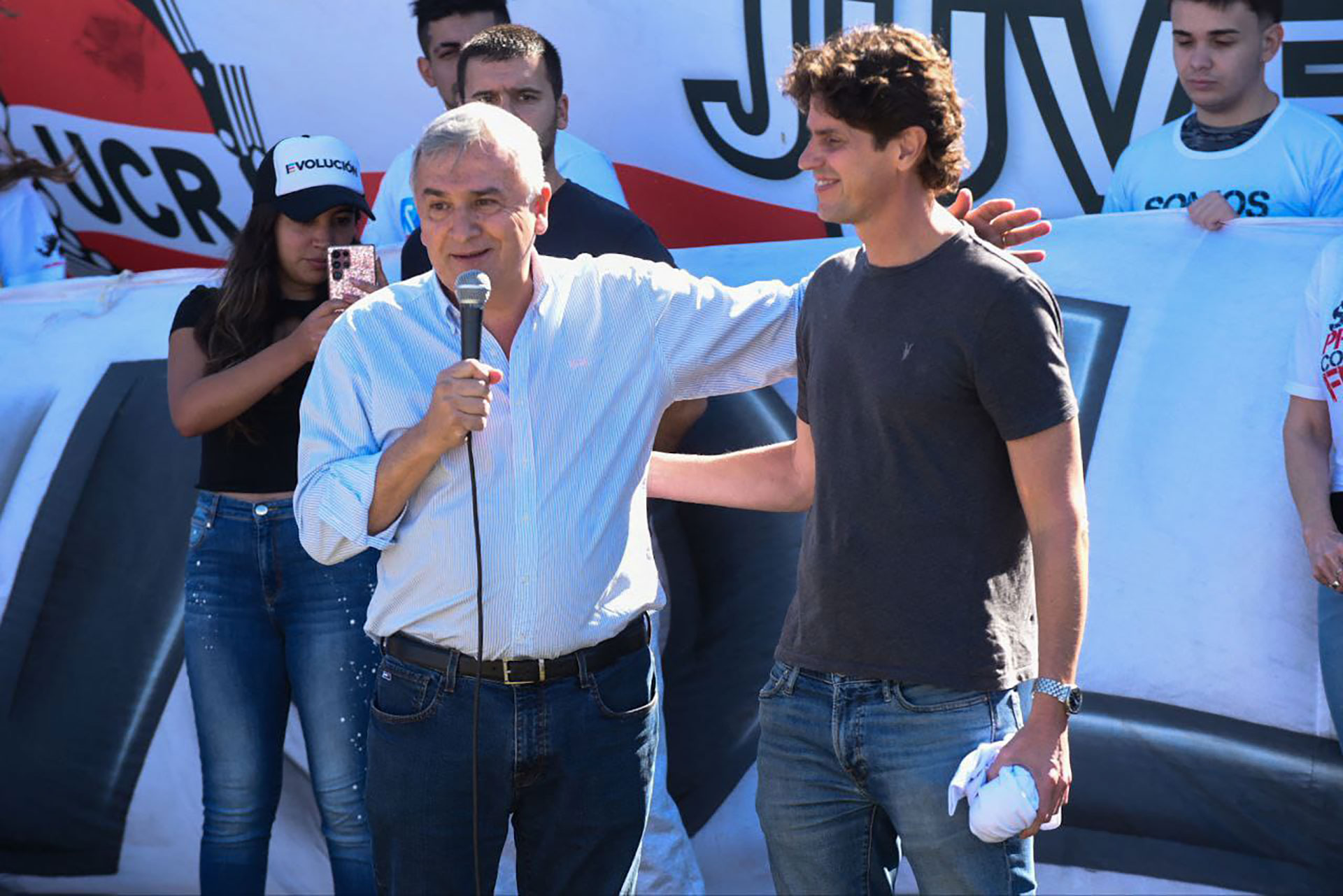 En un acto, Gerardo Morales apoyó a Martín Lousteau y desafió al liderazgo del PRO en CABA: "Hay que tomar esta cabeza de playa, de una vez por todas"