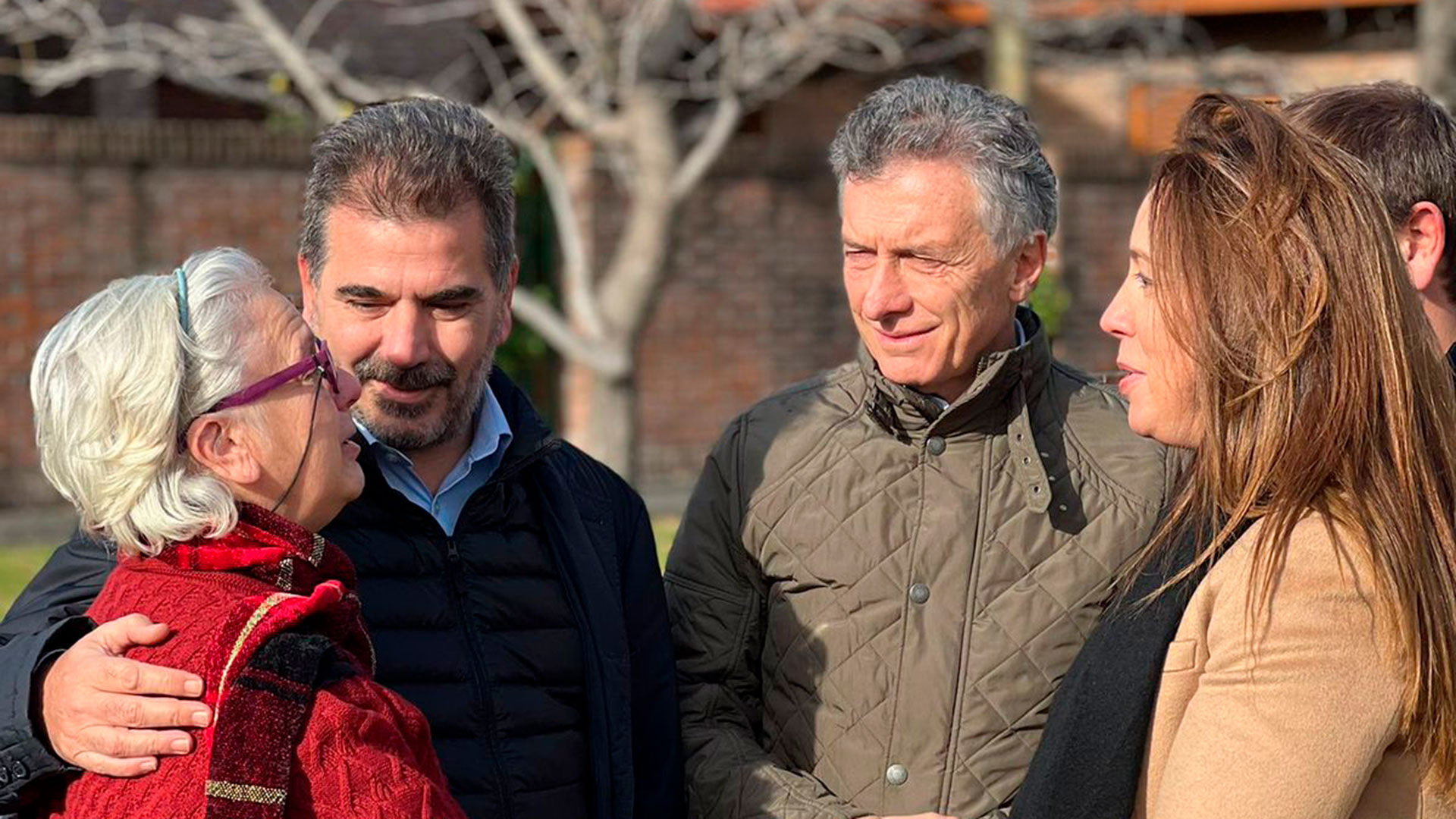 Mauricio Macri recorrió La Plata con María Eugenia Vidal, Cristian Ritondo y Julio Garro